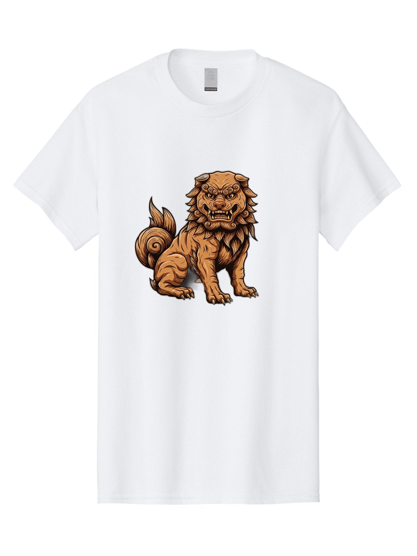 Fu-Dog-2 Men'S Graphic Tee, 100% Cotton, Comfortable Casual Summer Wear, Machine Washable, Vintage Camera, Old Camera, Antique Camera, Black Camera, Classic Photography, Photography Equipment, Nostalgic Device, Film Camera, Camera Art Bag503 11