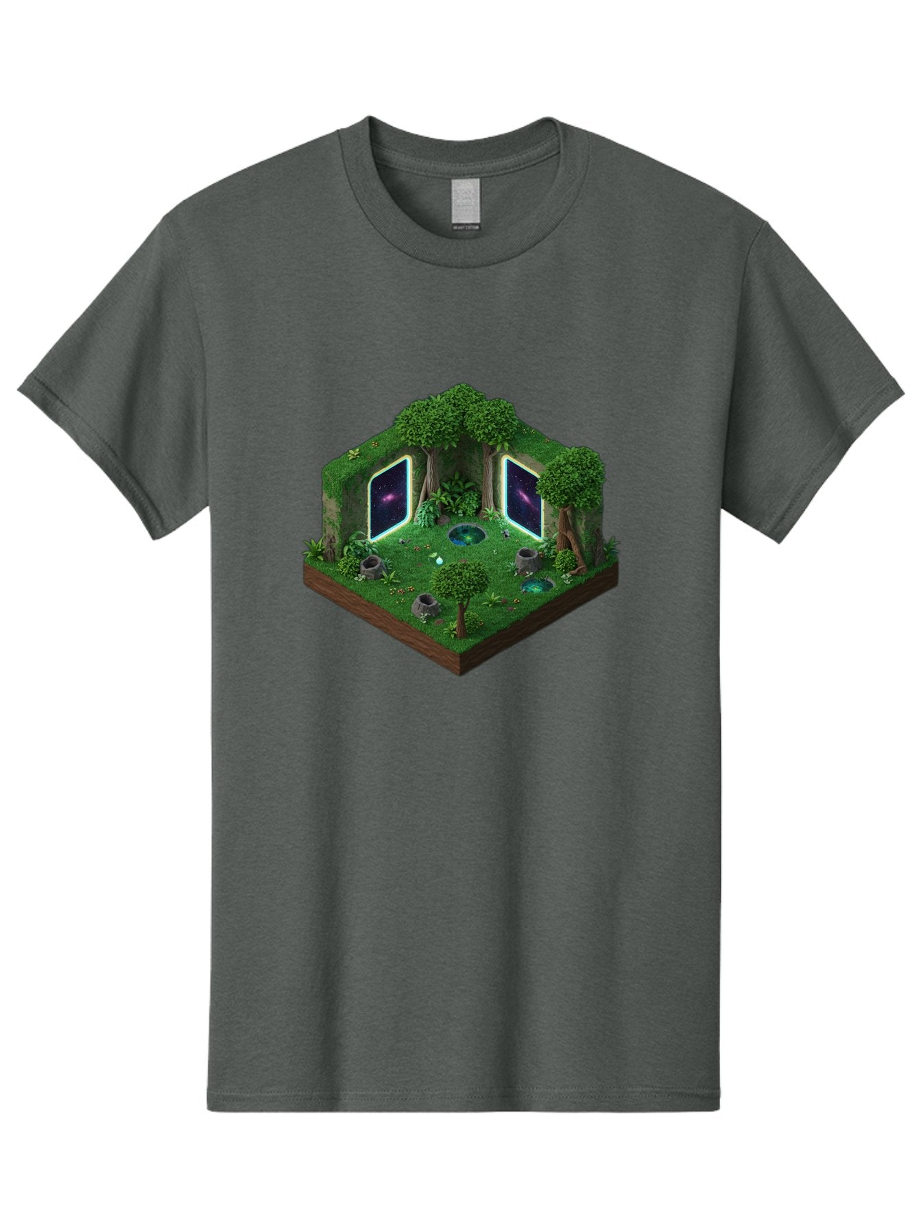 Futuristic-Forest-Portal Men'S Graphic Tee, 100% Cotton, Comfortable Casual Summer Wear, Machine Washable, Vintage Camera, Old Camera, Antique Camera, Black Camera, Classic Photography, Photography Equipment, Nostalgic Device, Film Camera, Bag507 13
