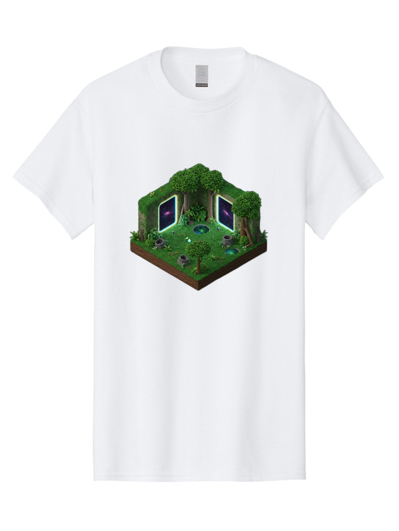 Futuristic-Forest-Portal Men'S Graphic Tee, 100% Cotton, Comfortable Casual Summer Wear, Machine Washable, Vintage Camera, Old Camera, Antique Camera, Black Camera, Classic Photography, Photography Equipment, Nostalgic Device, Film Camera, Bag507