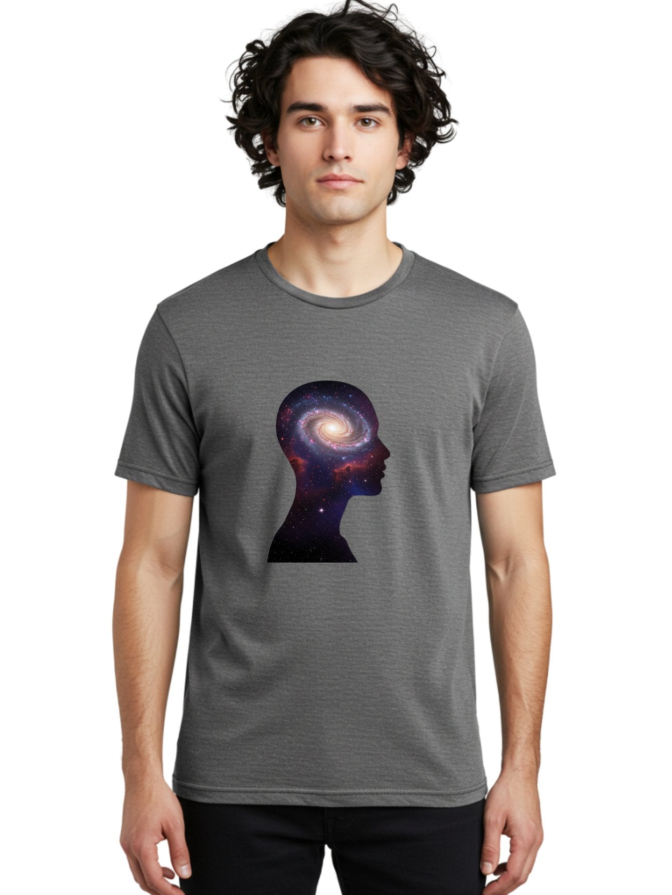 Galaxy-Head Men'S Graphic Tee, 100% Cotton, Comfortable Casual Summer Wear, Machine Washable, Vintage Camera, Old Camera, Antique Camera, Black Camera, Classic Photography, Photography Equipment, Nostalgic Device, Film Camera, Camera Art Bag510 26
