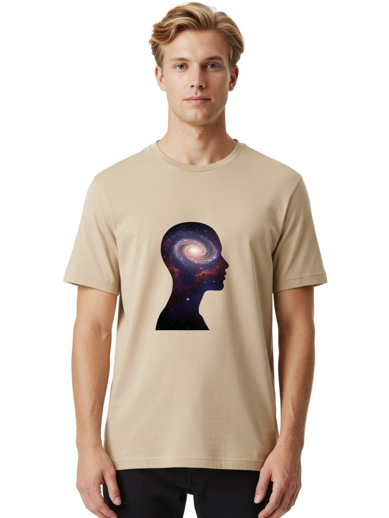 Galaxy-Head Men'S Graphic Tee, 100% Cotton, Comfortable Casual Summer Wear, Machine Washable, Vintage Camera, Old Camera, Antique Camera, Black Camera, Classic Photography, Photography Equipment, Nostalgic Device, Film Camera, Camera Art Bag510 25