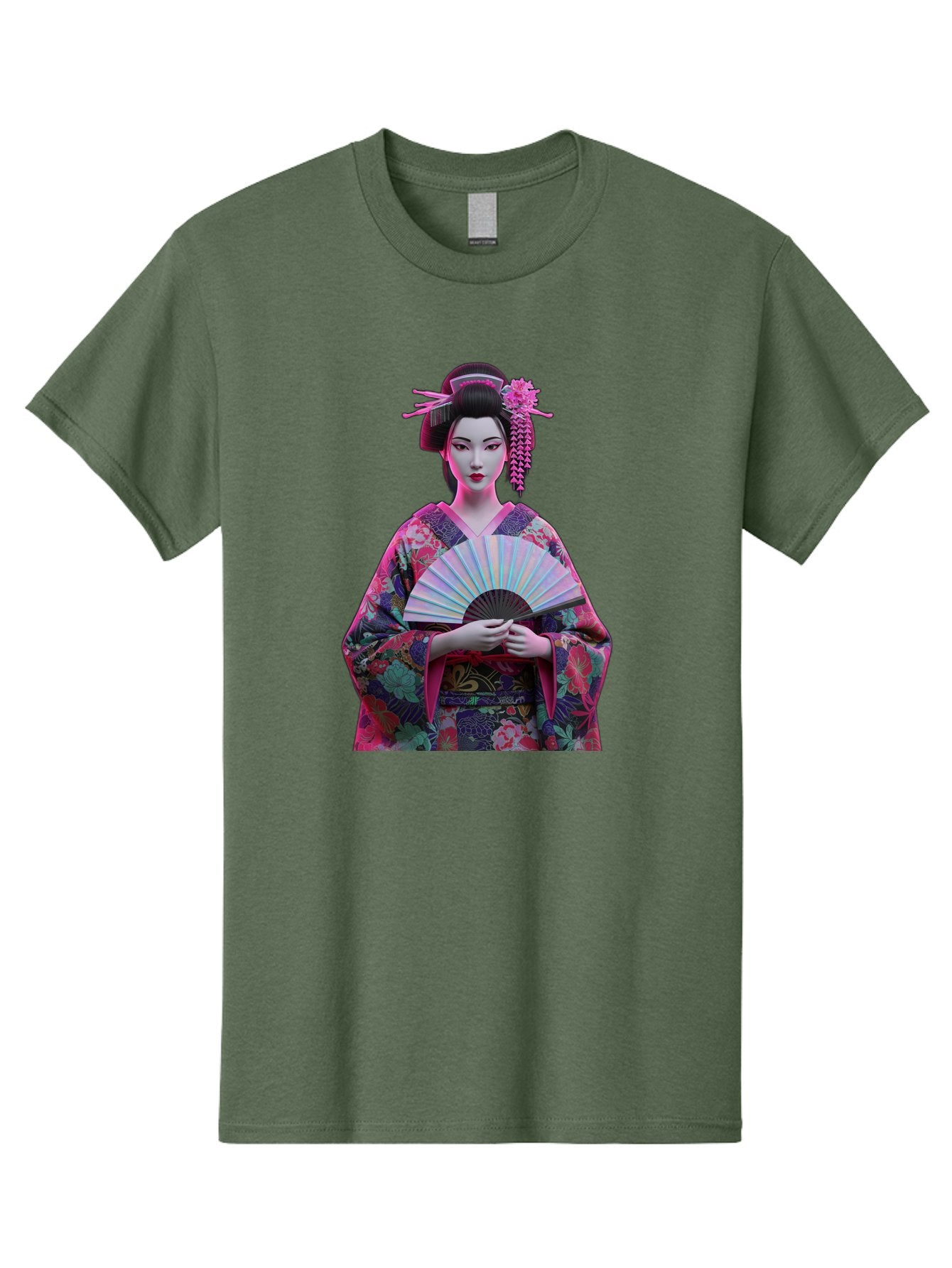 Geisha Men'S Graphic Tee, 100% Cotton, Comfortable Casual Summer Wear, Machine Washable, Vintage Camera, Old Camera, Antique Camera, Black Camera, Classic Photography, Photography Equipment, Nostalgic Device, Film Camera, Camera Art Bag514 8