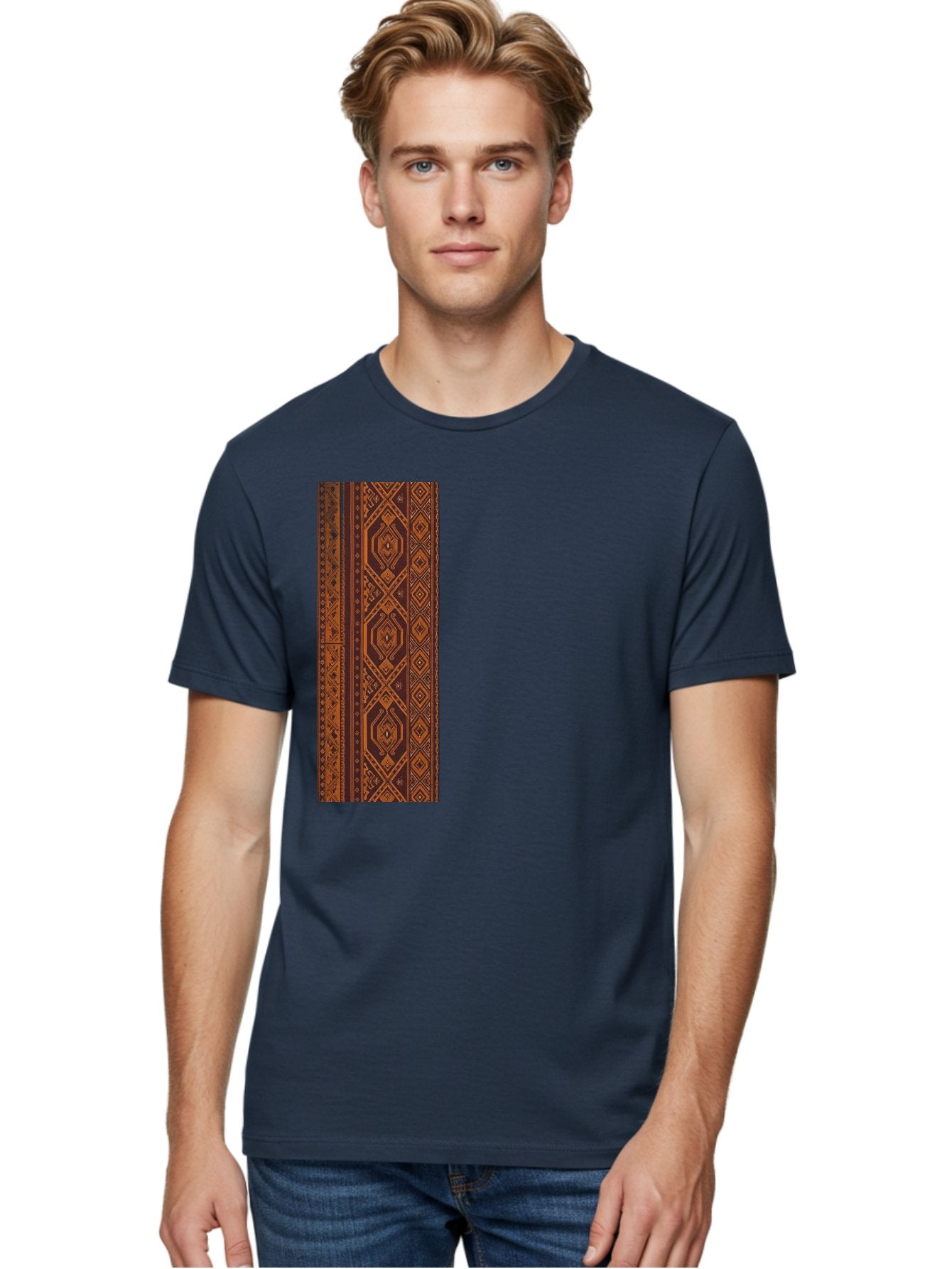Geometric-Border Men'S Graphic Tee, 100% Cotton, Comfortable Casual Summer Wear, Machine Washable, Vintage Camera, Old Camera, Antique Camera, Black Camera, Classic Photography, Photography Equipment, Nostalgic Device, Film Camera, Camera Art Bag515 22