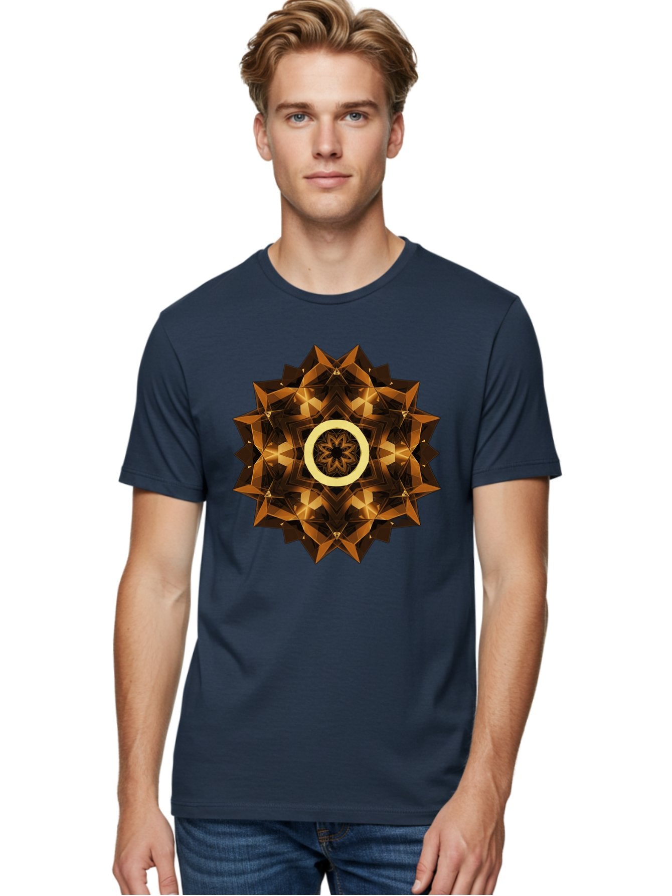 Geometric-Mandala-1 Men'S Graphic Tee, 100% Cotton, Comfortable Casual Summer Wear, Machine Washable, Vintage Camera, Old Camera, Antique Camera, Black Camera, Classic Photography, Photography Equipment, Nostalgic Device, Film Camera, Bag517 22