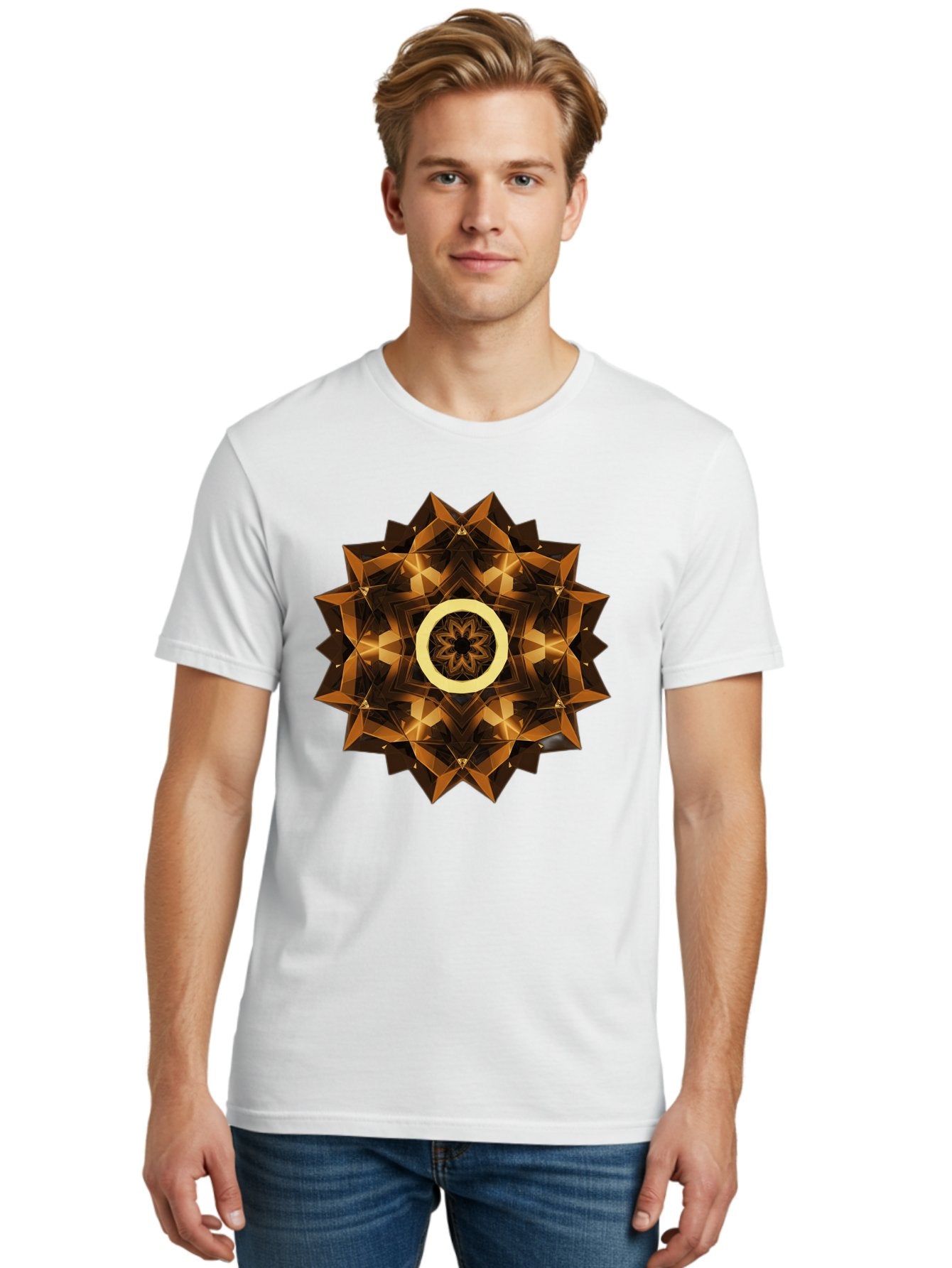 Geometric-Mandala-1 Men'S Graphic Tee, 100% Cotton, Comfortable Casual Summer Wear, Machine Washable, Vintage Camera, Old Camera, Antique Camera, Black Camera, Classic Photography, Photography Equipment, Nostalgic Device, Film Camera, Bag517 26