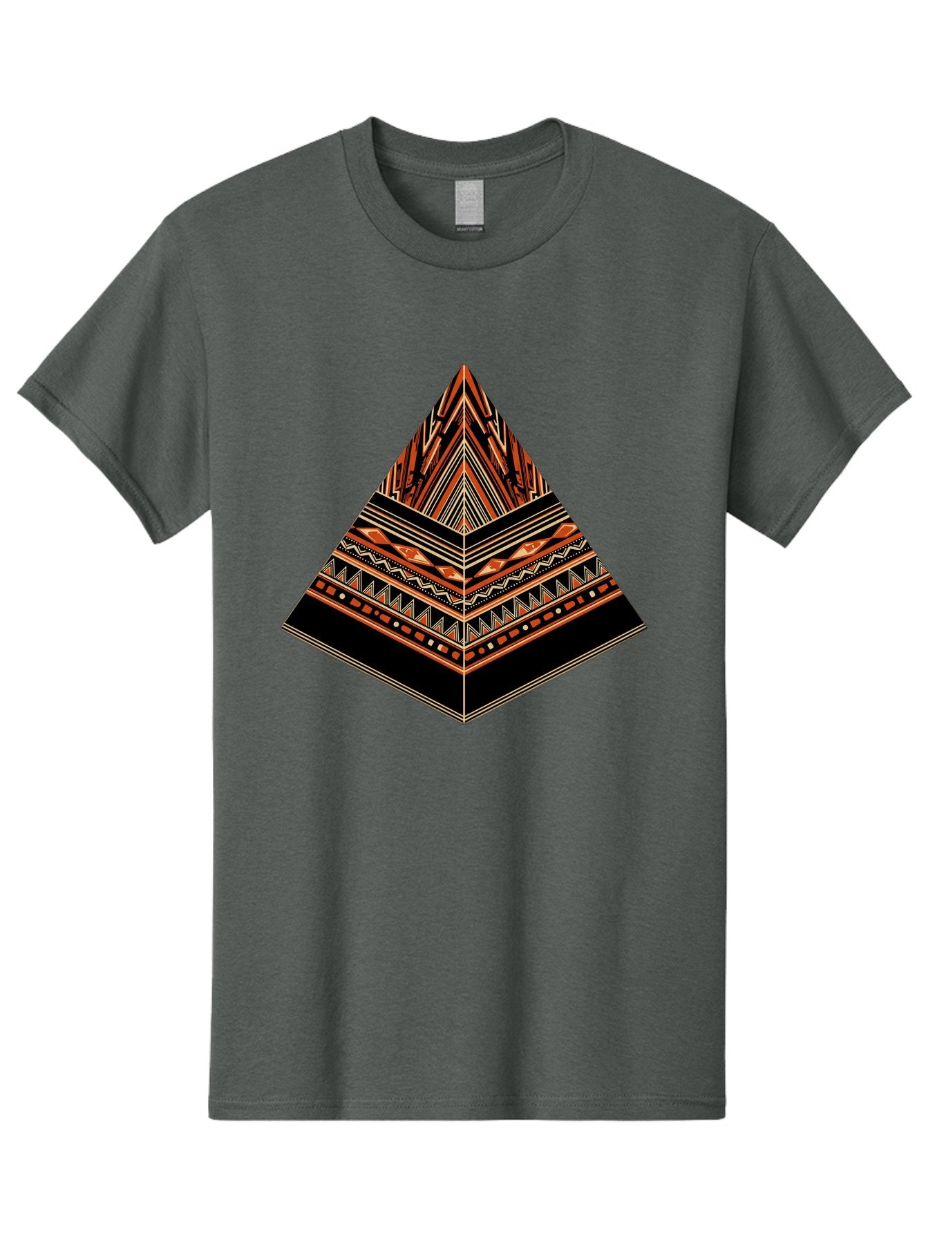 Geometric-Pyramid Men'S Graphic Tee, 100% Cotton, Comfortable Casual Summer Wear, Machine Washable, Vintage Camera, Old Camera, Antique Camera, Black Camera, Classic Photography, Photography Equipment, Nostalgic Device, Film Camera, Camera Art Bag521 11