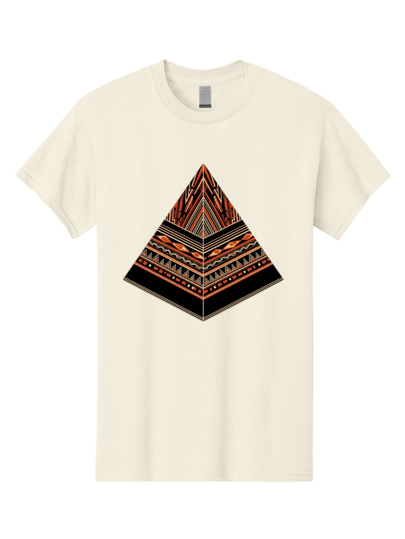 Geometric-Pyramid Men'S Graphic Tee, 100% Cotton, Comfortable Casual Summer Wear, Machine Washable, Vintage Camera, Old Camera, Antique Camera, Black Camera, Classic Photography, Photography Equipment, Nostalgic Device, Film Camera, Camera Art Bag521 5