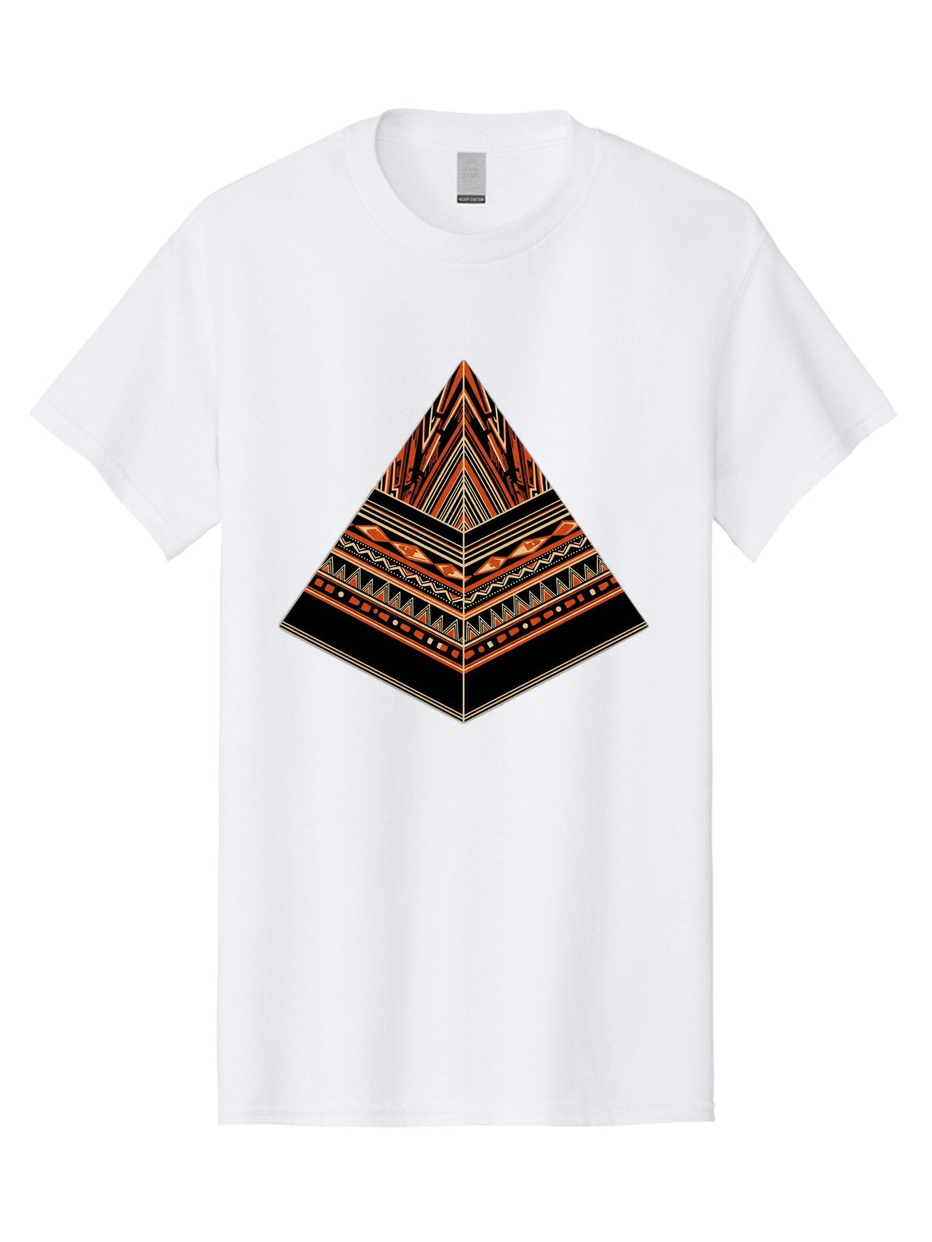 Geometric-Pyramid Men'S Graphic Tee, 100% Cotton, Comfortable Casual Summer Wear, Machine Washable, Vintage Camera, Old Camera, Antique Camera, Black Camera, Classic Photography, Photography Equipment, Nostalgic Device, Film Camera, Camera Art Bag521