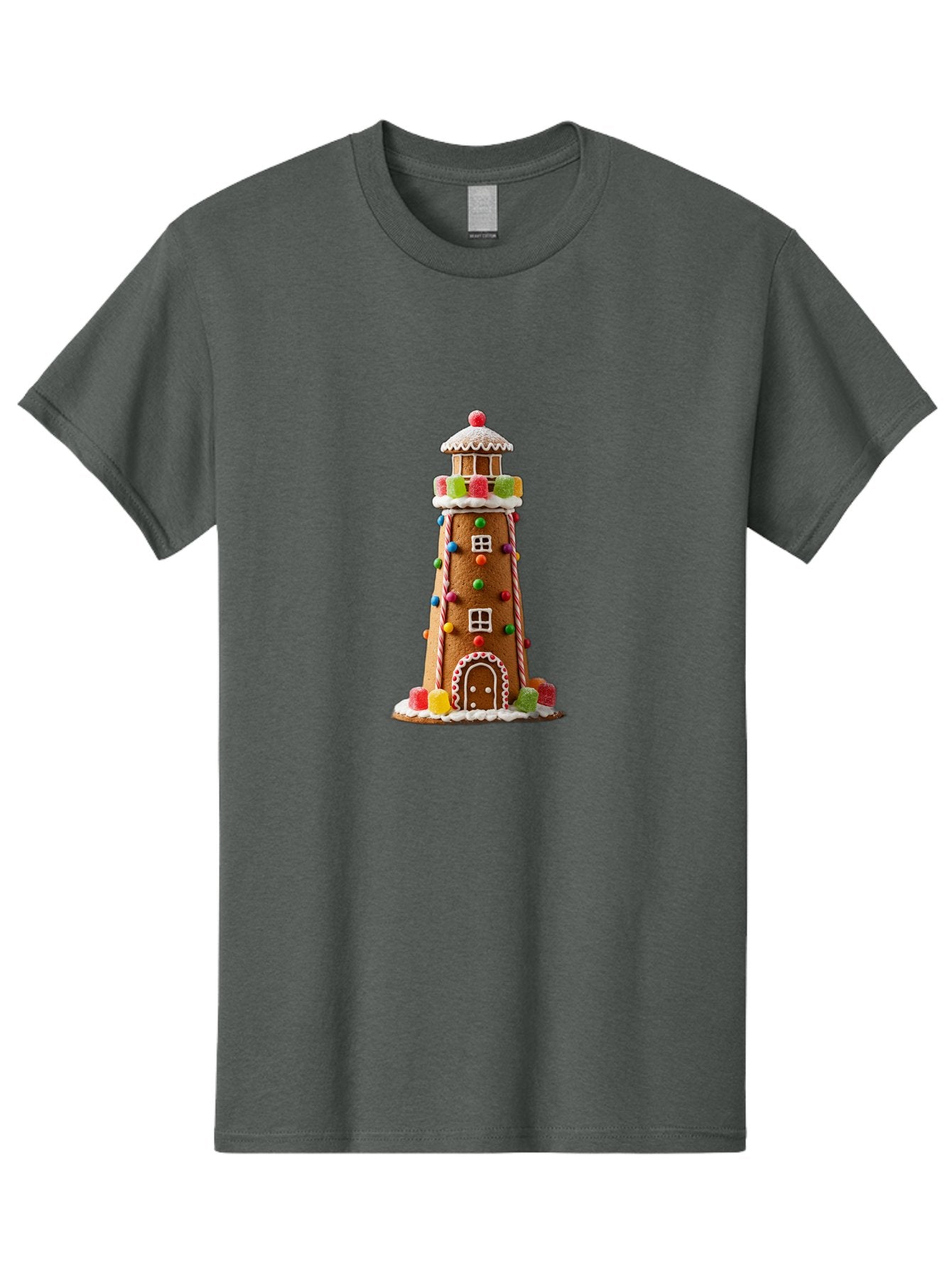 Gingerbread-Lighthouse Men'S Graphic Tee, 100% Cotton, Comfortable Casual Summer Wear, Machine Washable, Vintage Camera, Old Camera, Antique Camera, Black Camera, Classic Photography, Photography Equipment, Nostalgic Device, Film Camera, Bag528 6