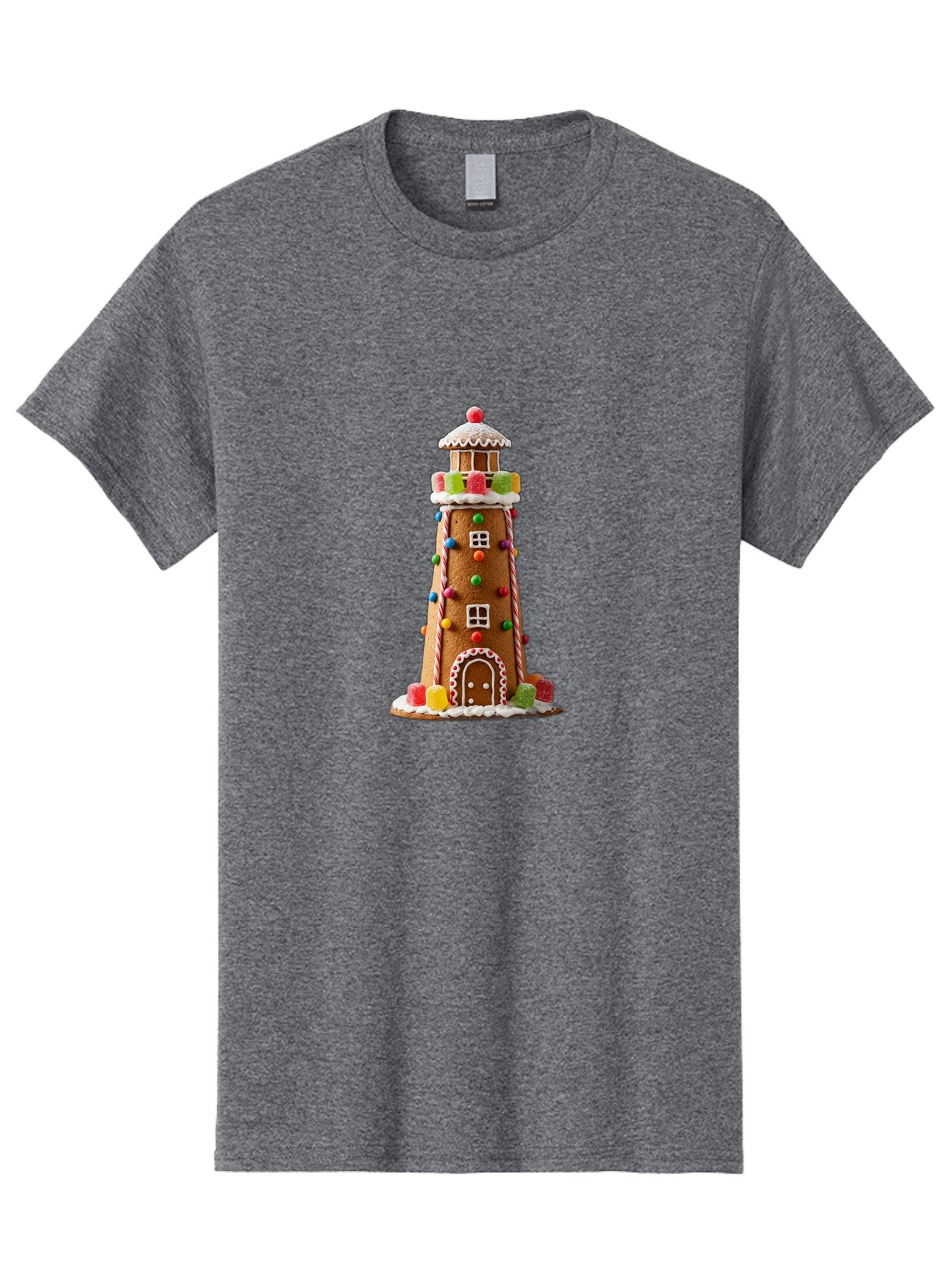 Gingerbread-Lighthouse Men'S Graphic Tee, 100% Cotton, Comfortable Casual Summer Wear, Machine Washable, Vintage Camera, Old Camera, Antique Camera, Black Camera, Classic Photography, Photography Equipment, Nostalgic Device, Film Camera, Bag528 14