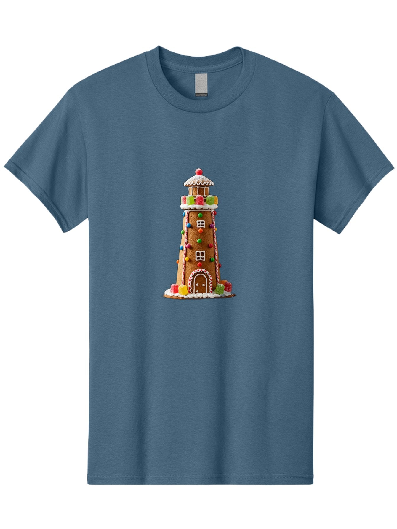 Gingerbread-Lighthouse Men'S Graphic Tee, 100% Cotton, Comfortable Casual Summer Wear, Machine Washable, Vintage Camera, Old Camera, Antique Camera, Black Camera, Classic Photography, Photography Equipment, Nostalgic Device, Film Camera, Bag528 12