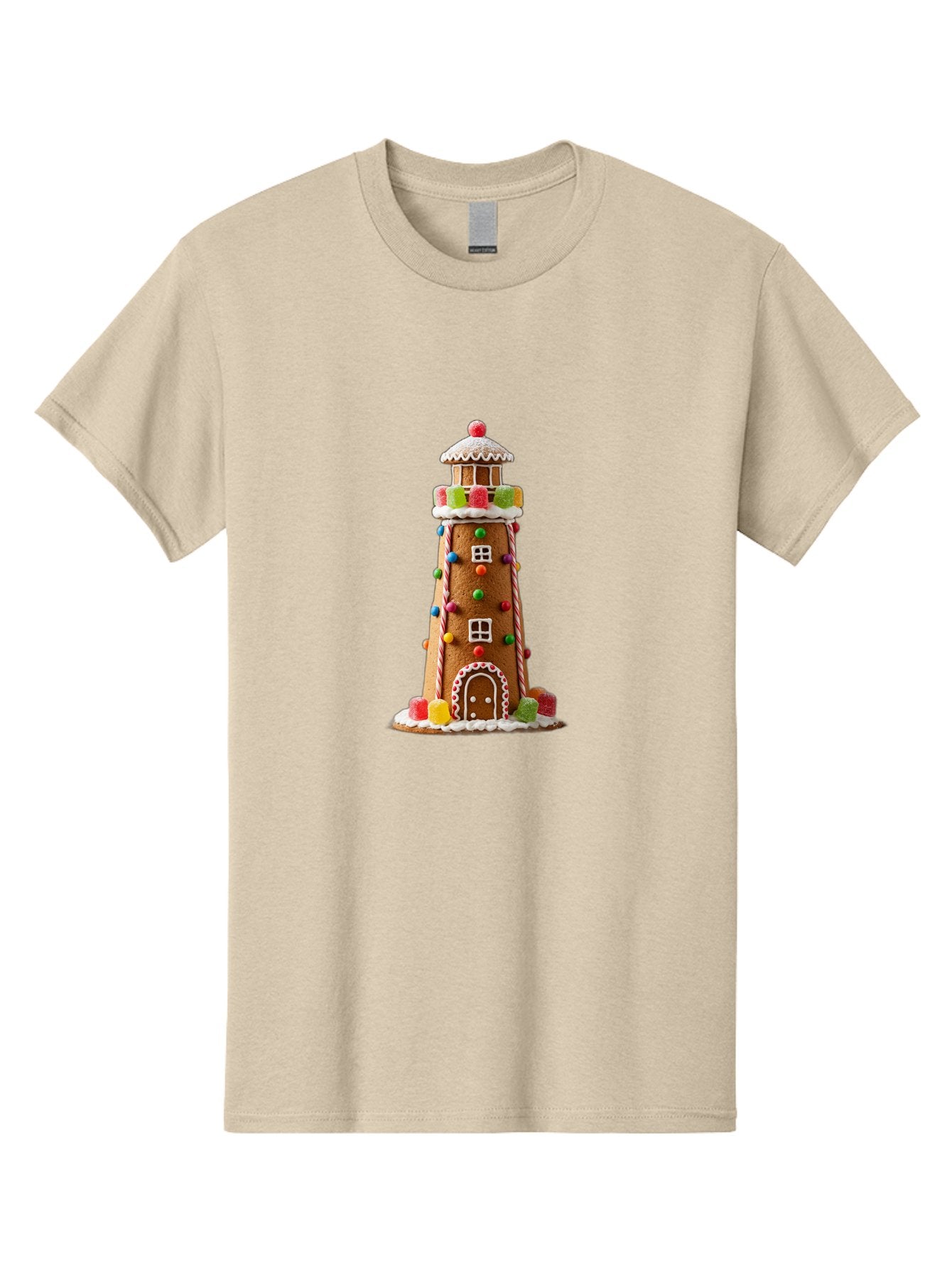 Gingerbread-Lighthouse Men'S Graphic Tee, 100% Cotton, Comfortable Casual Summer Wear, Machine Washable, Vintage Camera, Old Camera, Antique Camera, Black Camera, Classic Photography, Photography Equipment, Nostalgic Device, Film Camera, Bag528 5