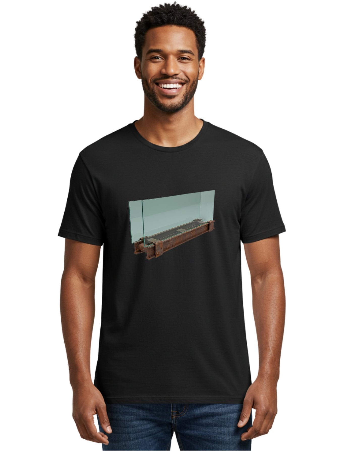 Glass-Panels-On-Metal-Base Men'S Graphic Tee, 100% Cotton, Comfortable Casual Summer Wear, Machine Washable, Vintage Camera, Old Camera, Antique Camera, Black Camera, Classic Photography, Photography Equipment, Nostalgic Device, Film Camera, Bag531 21
