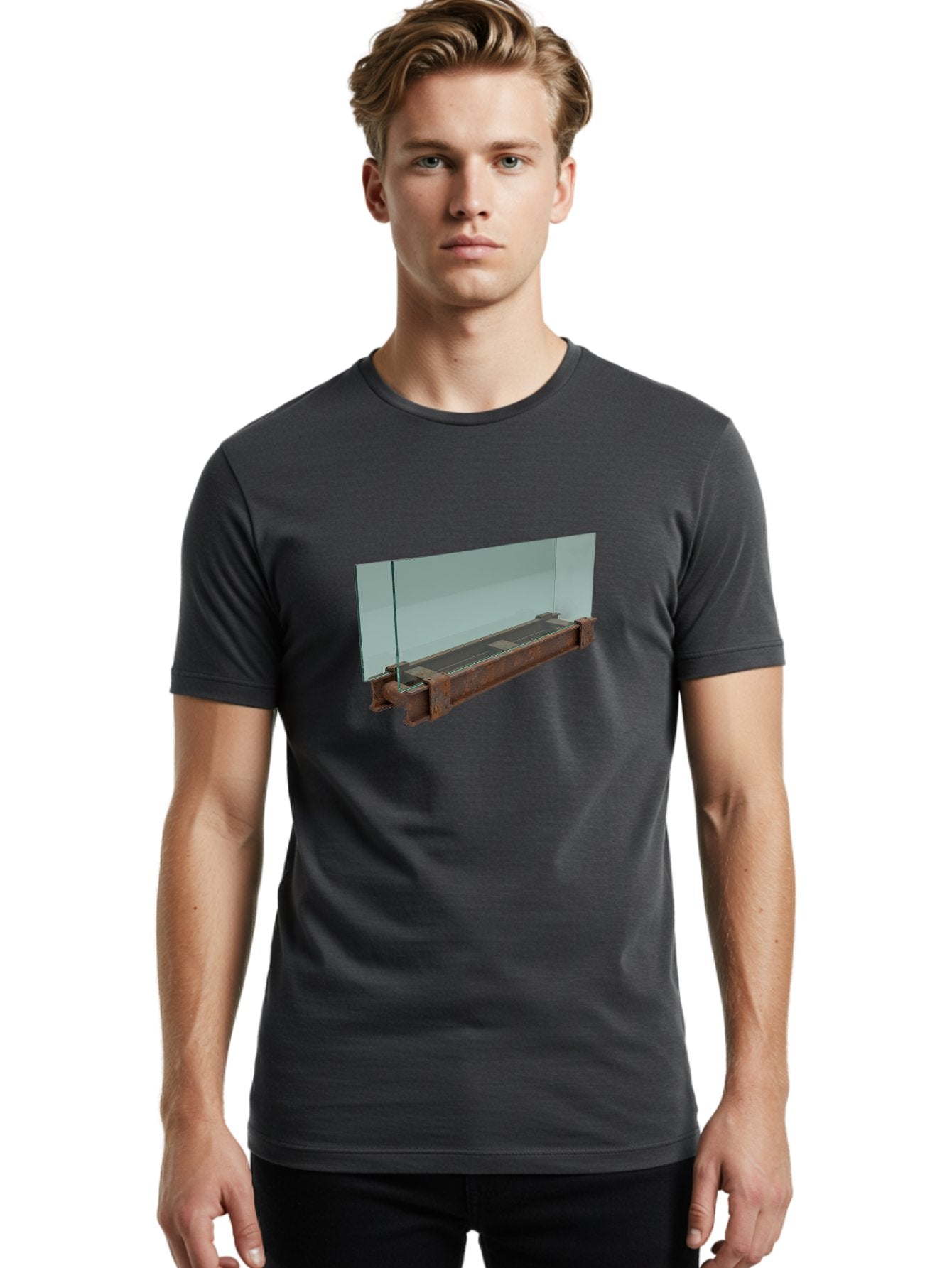 Glass-Panels-On-Metal-Base Men'S Graphic Tee, 100% Cotton, Comfortable Casual Summer Wear, Machine Washable, Vintage Camera, Old Camera, Antique Camera, Black Camera, Classic Photography, Photography Equipment, Nostalgic Device, Film Camera, Bag531 28