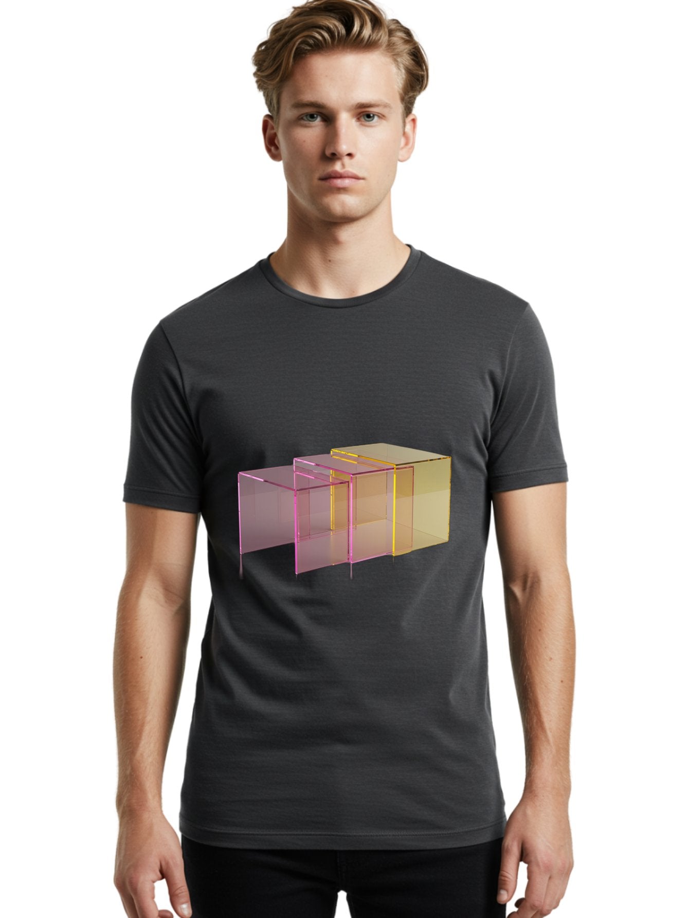 Glass-Tables Men'S Graphic Tee, 100% Cotton, Comfortable Casual Summer Wear, Machine Washable, Vintage Camera, Old Camera, Antique Camera, Black Camera, Classic Photography, Photography Equipment, Nostalgic Device, Film Camera, Camera Art Bag532 19