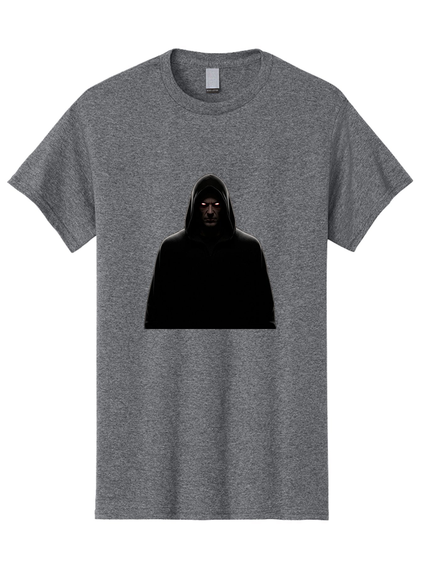 Glowing-Eyes-Hooded-Figure Men'S Graphic Tee, 100% Cotton, Comfortable Casual Summer Wear, Machine Washable, Vintage Camera, Old Camera, Antique Camera, Black Camera, Classic Photography, Photography Equipment, Nostalgic Device, Film Camera, Bag535 7
