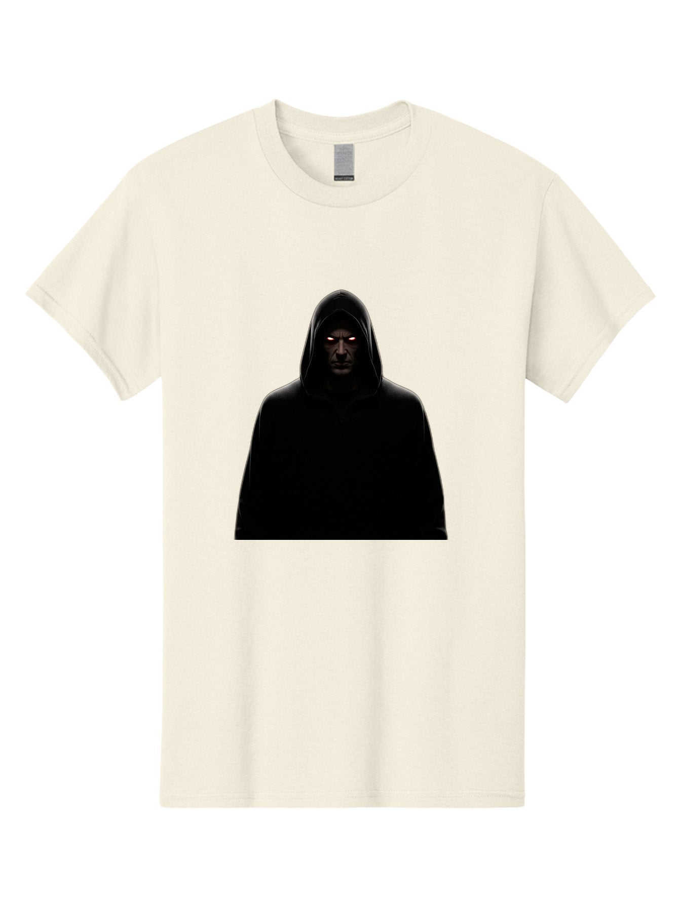 Glowing-Eyes-Hooded-Figure Men'S Graphic Tee, 100% Cotton, Comfortable Casual Summer Wear, Machine Washable, Vintage Camera, Old Camera, Antique Camera, Black Camera, Classic Photography, Photography Equipment, Nostalgic Device, Film Camera, Bag535 15