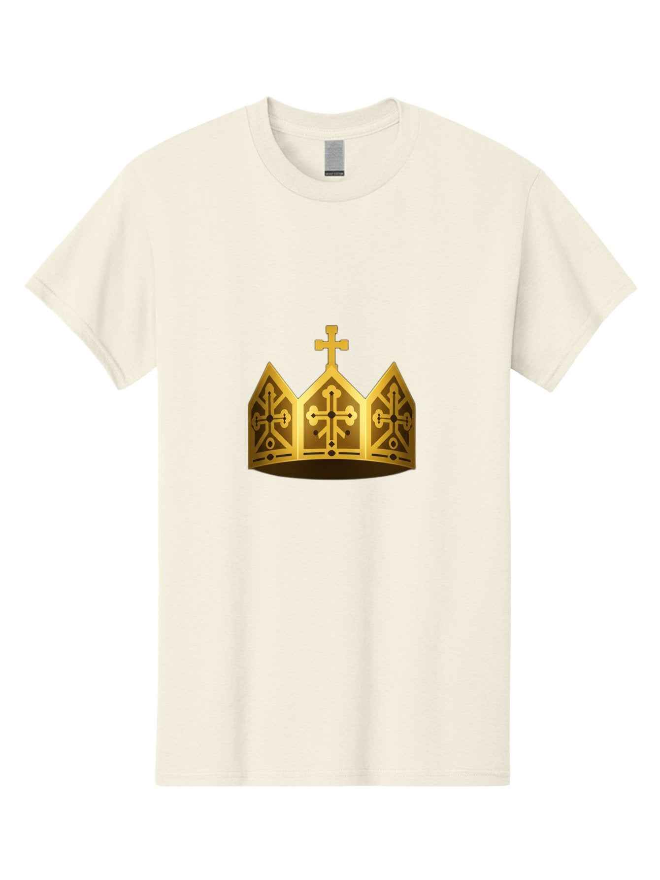 Gold-Crown-With-Cross Men'S Graphic Tee, 100% Cotton, Comfortable Casual Summer Wear, Machine Washable, Vintage Camera, Old Camera, Antique Camera, Black Camera, Classic Photography, Photography Equipment, Nostalgic Device, Film Camera, Bag537 7