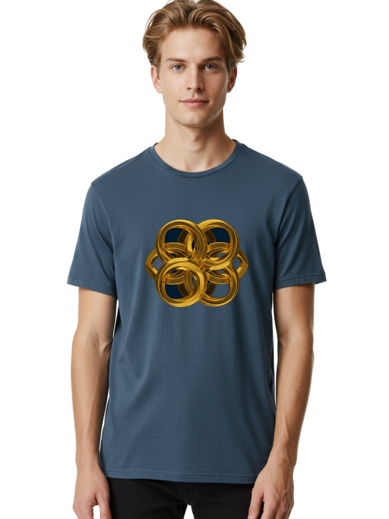 Gold-Rings Men'S Graphic Tee, 100% Cotton, Comfortable Casual Summer Wear, Machine Washable, Vintage Camera, Old Camera, Antique Camera, Black Camera, Classic Photography, Photography Equipment, Nostalgic Device, Film Camera, Camera Art Bag541 27