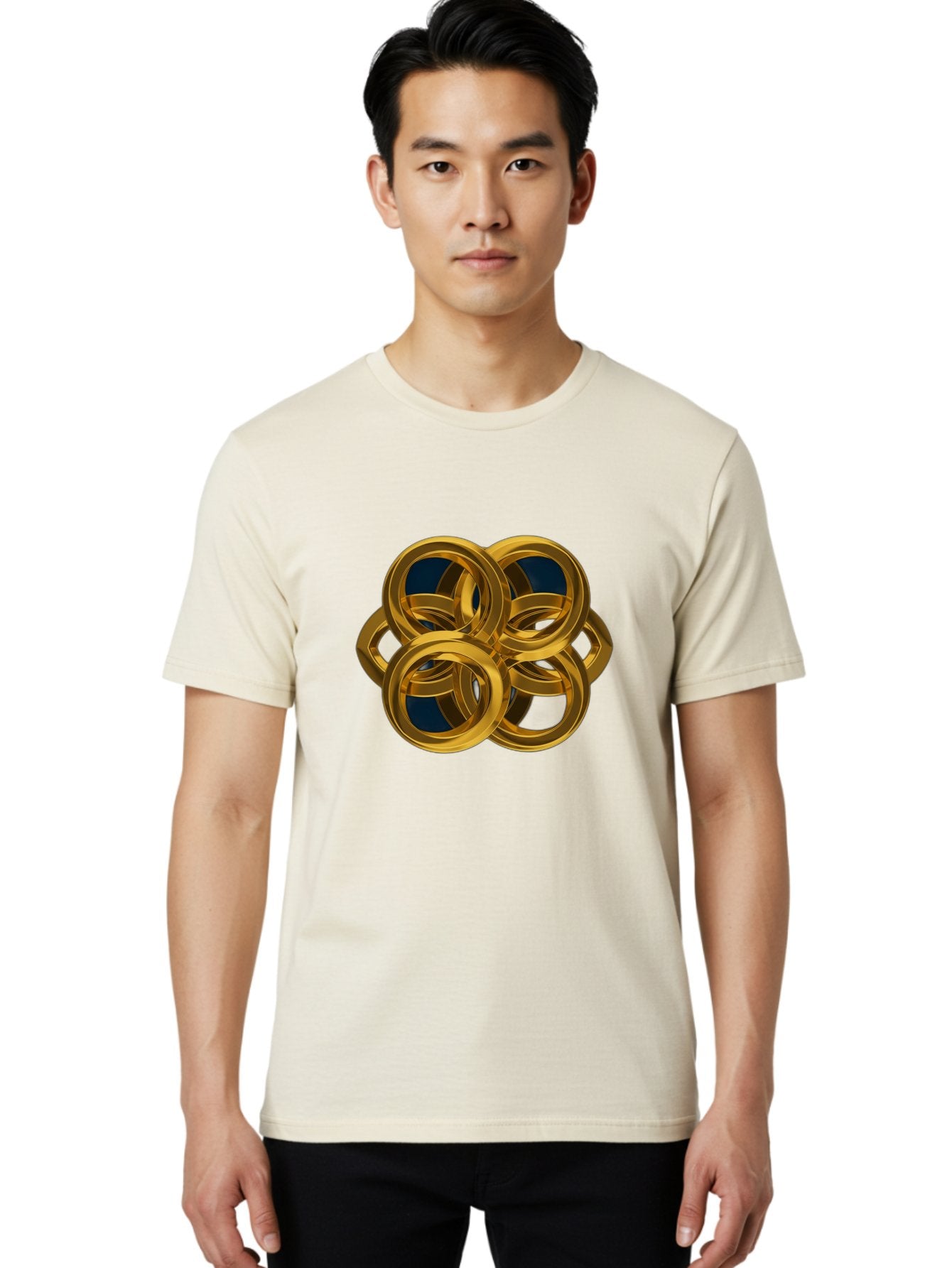 Gold-Rings Men'S Graphic Tee, 100% Cotton, Comfortable Casual Summer Wear, Machine Washable, Vintage Camera, Old Camera, Antique Camera, Black Camera, Classic Photography, Photography Equipment, Nostalgic Device, Film Camera, Camera Art Bag541 19