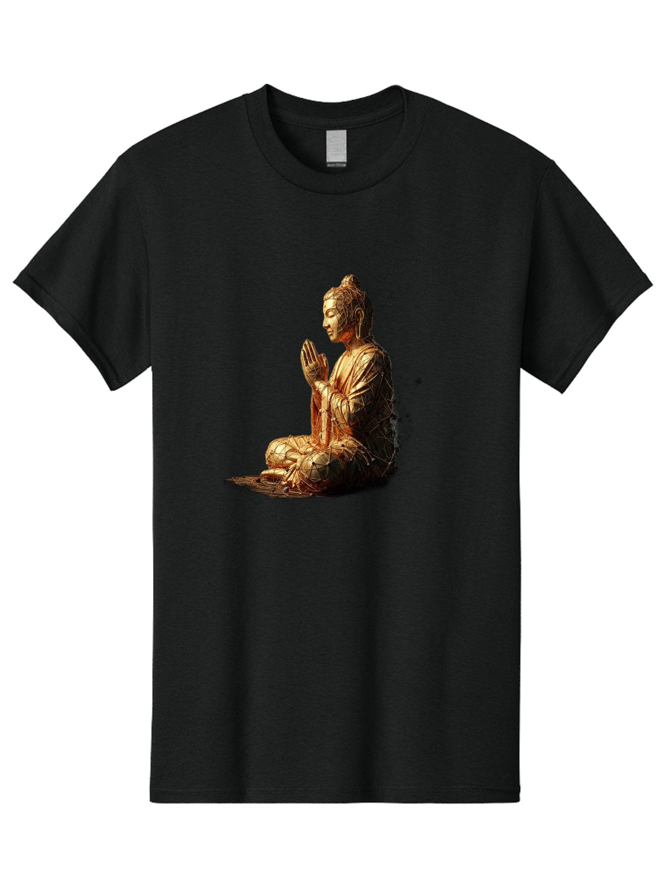 Golden-Buddha-Statue Men'S Graphic Tee, 100% Cotton, Comfortable Casual Summer Wear, Machine Washable, Vintage Camera, Old Camera, Antique Camera, Black Camera, Classic Photography, Photography Equipment, Nostalgic Device, Film Camera, Bag545 12