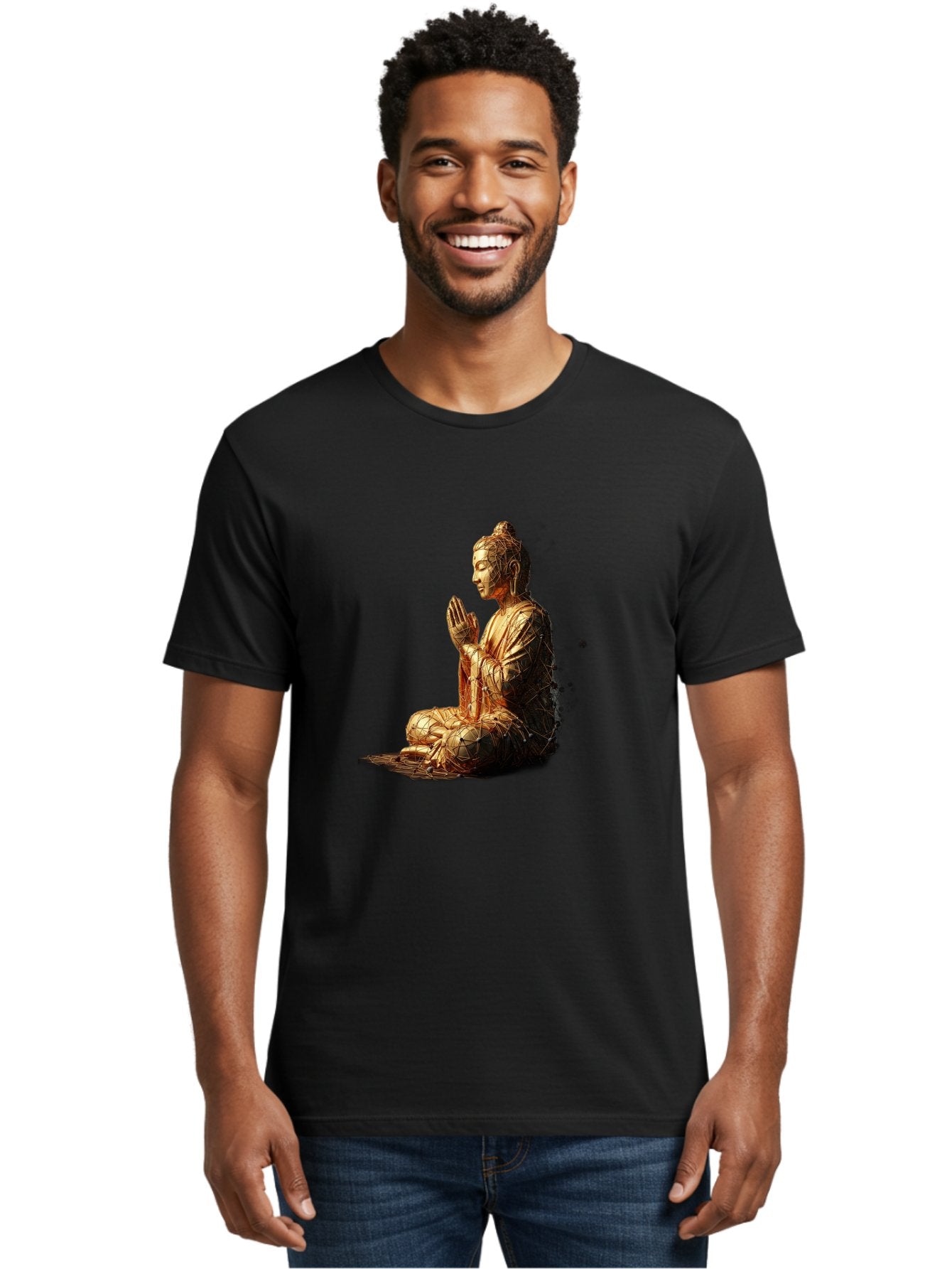 Golden-Buddha-Statue Men'S Graphic Tee, 100% Cotton, Comfortable Casual Summer Wear, Machine Washable, Vintage Camera, Old Camera, Antique Camera, Black Camera, Classic Photography, Photography Equipment, Nostalgic Device, Film Camera, Bag545 28
