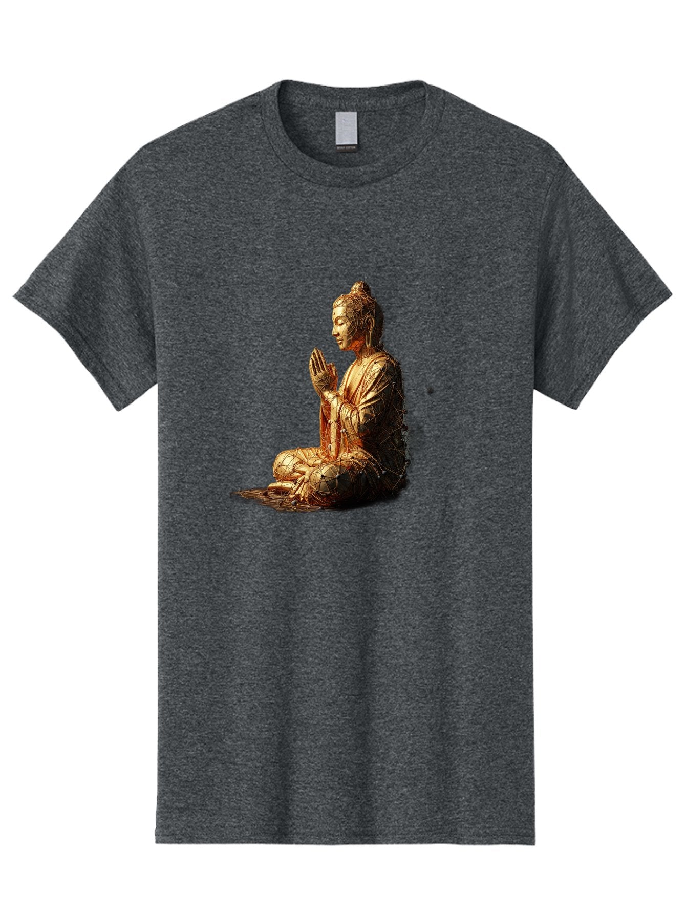 Golden-Buddha-Statue Men'S Graphic Tee, 100% Cotton, Comfortable Casual Summer Wear, Machine Washable, Vintage Camera, Old Camera, Antique Camera, Black Camera, Classic Photography, Photography Equipment, Nostalgic Device, Film Camera, Bag545