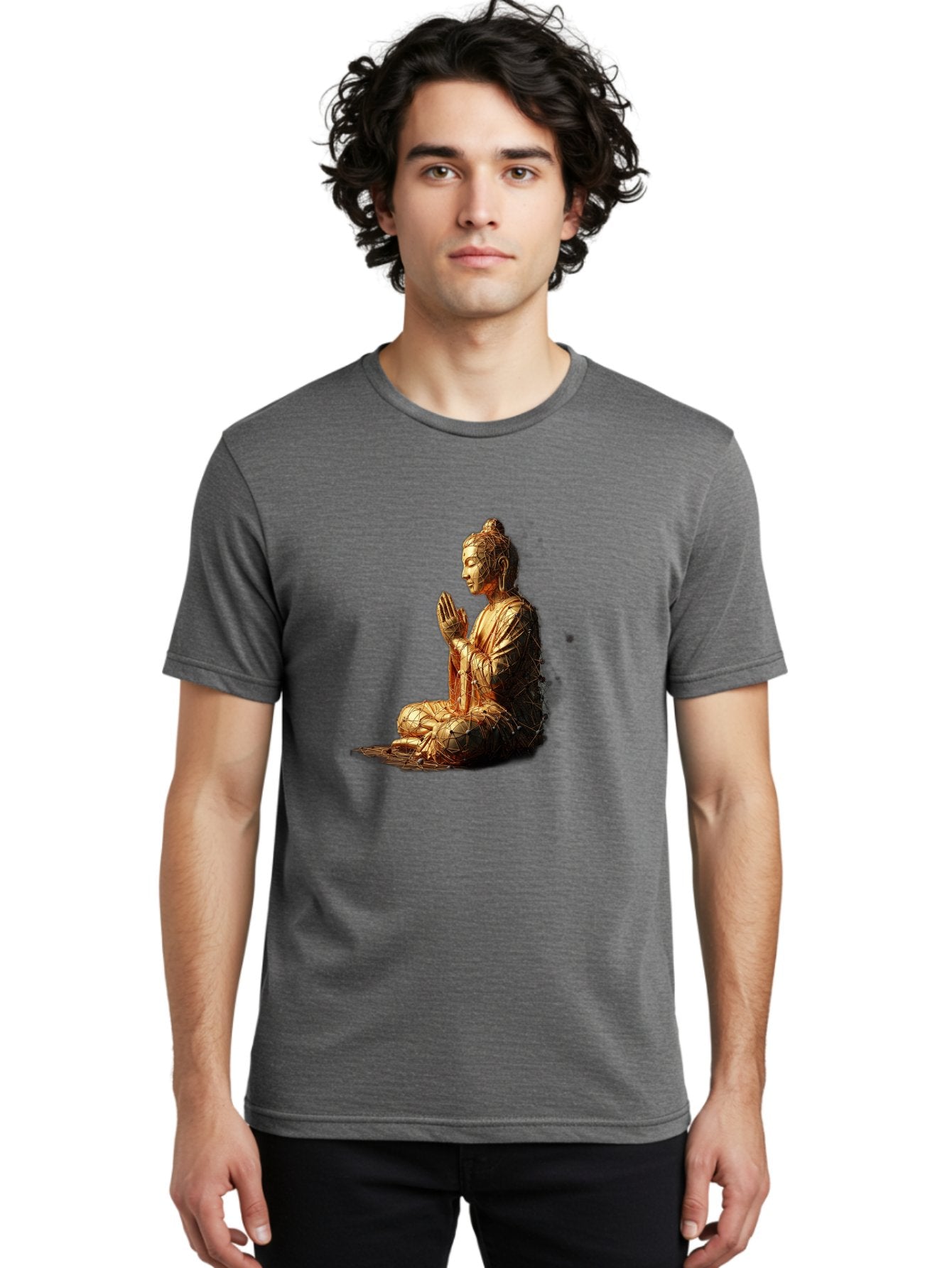 Golden-Buddha-Statue Men'S Graphic Tee, 100% Cotton, Comfortable Casual Summer Wear, Machine Washable, Vintage Camera, Old Camera, Antique Camera, Black Camera, Classic Photography, Photography Equipment, Nostalgic Device, Film Camera, Bag545 23
