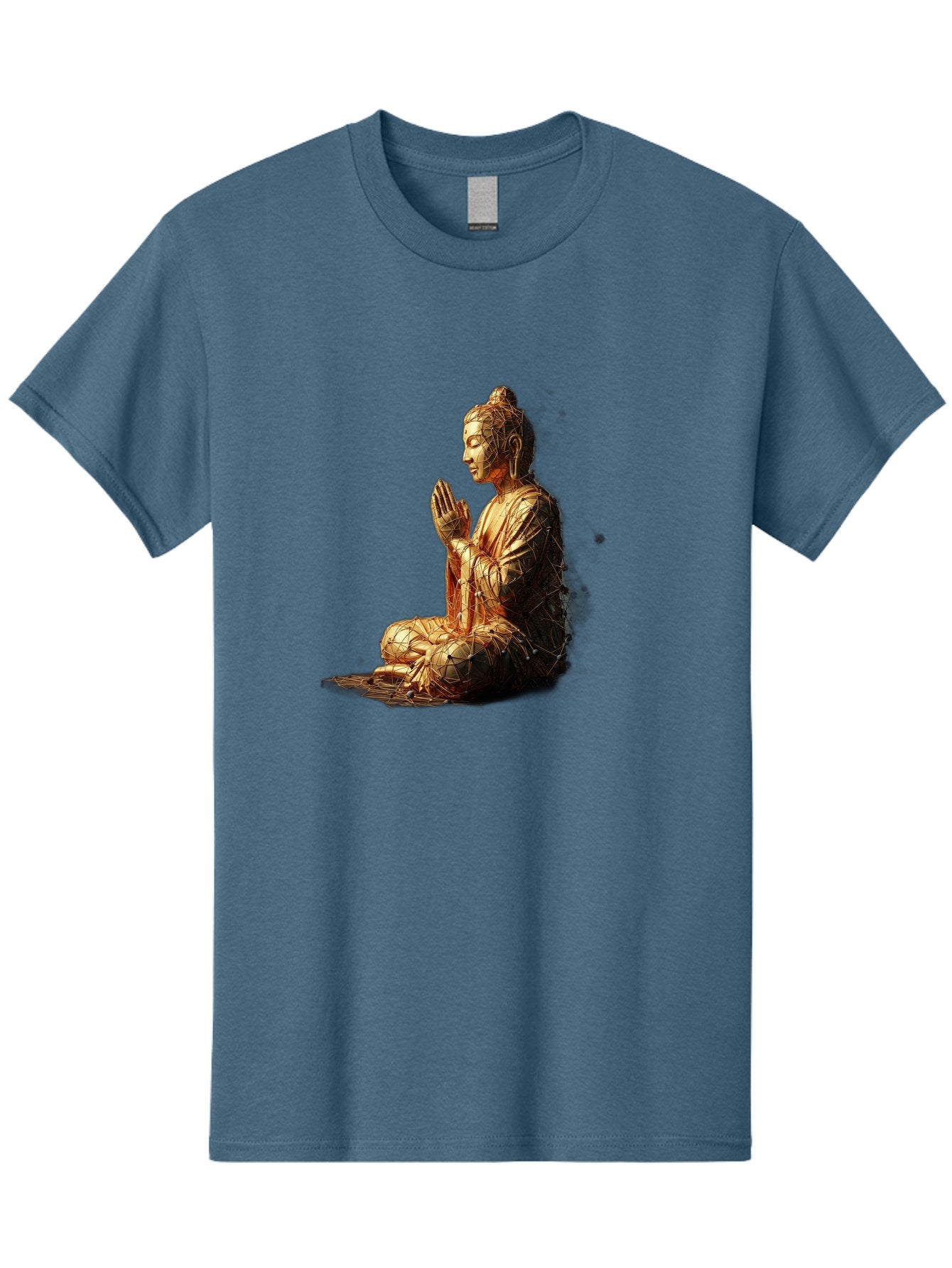 Golden-Buddha-Statue Men'S Graphic Tee, 100% Cotton, Comfortable Casual Summer Wear, Machine Washable, Vintage Camera, Old Camera, Antique Camera, Black Camera, Classic Photography, Photography Equipment, Nostalgic Device, Film Camera, Bag545 6