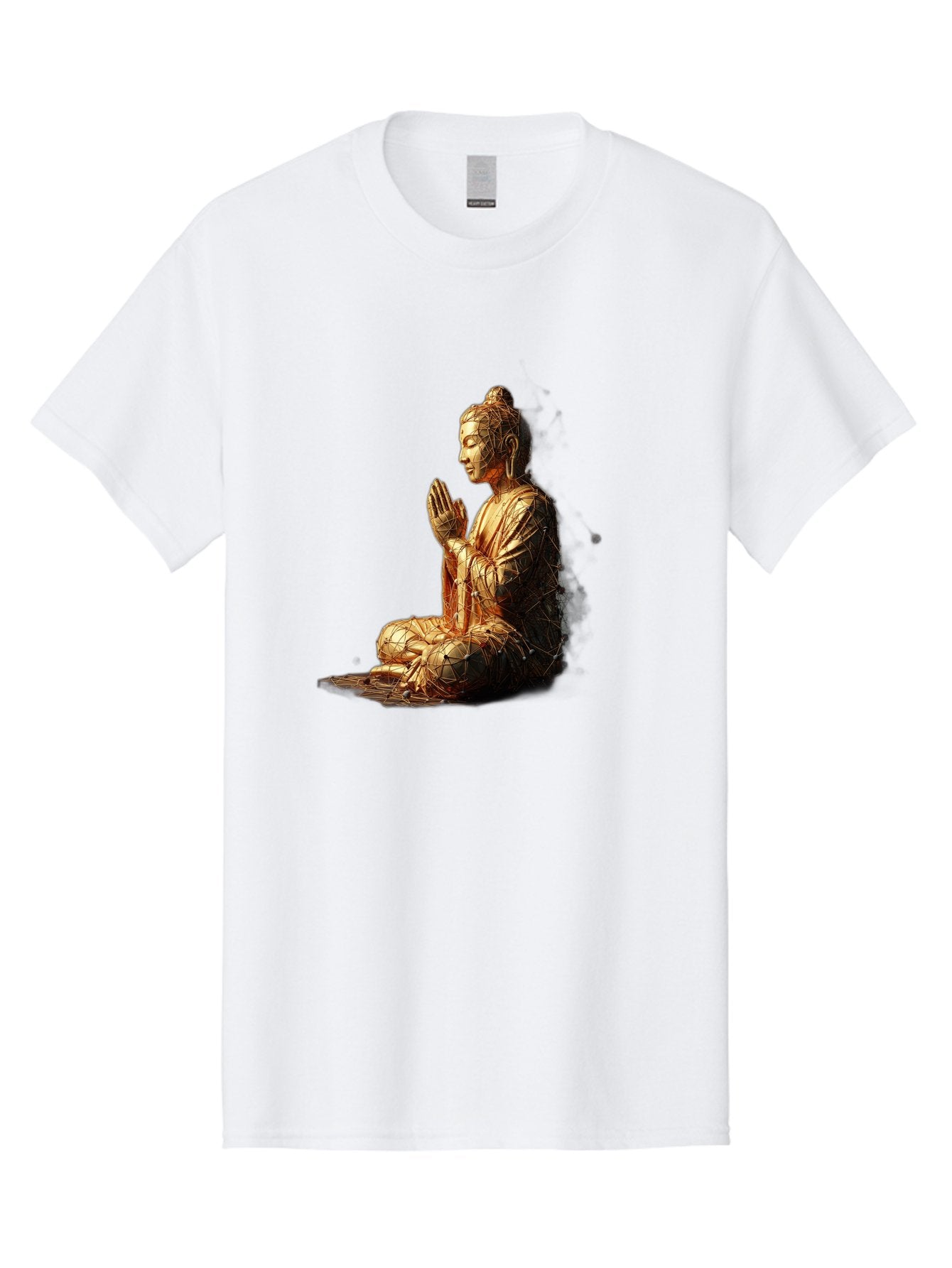 Golden-Buddha-Statue Men'S Graphic Tee, 100% Cotton, Comfortable Casual Summer Wear, Machine Washable, Vintage Camera, Old Camera, Antique Camera, Black Camera, Classic Photography, Photography Equipment, Nostalgic Device, Film Camera, Bag545