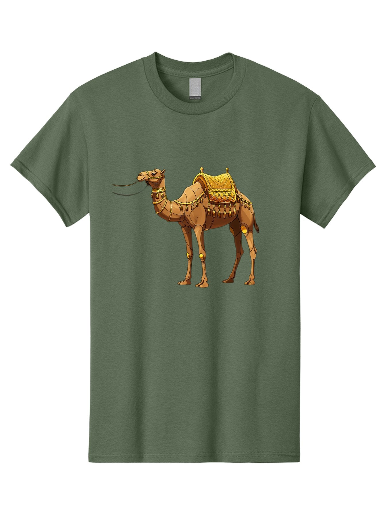 Golden-Camel-1 Men'S Graphic Tee, 100% Cotton, Comfortable Casual Summer Wear, Machine Washable, Vintage Camera, Old Camera, Antique Camera, Black Camera, Classic Photography, Photography Equipment, Nostalgic Device, Film Camera, Camera Art Bag546 15