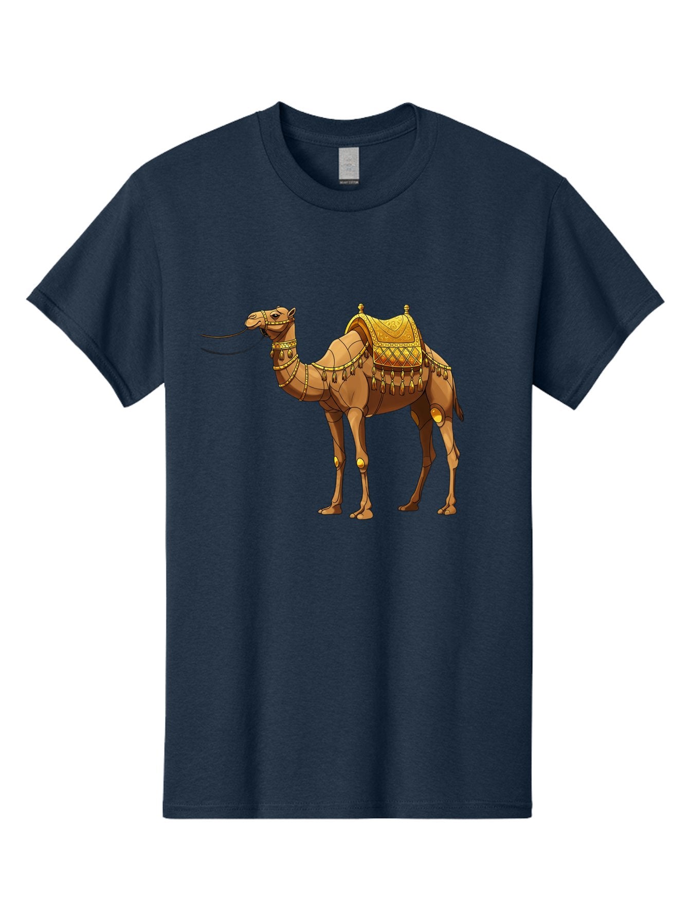 Golden-Camel-1 Men'S Graphic Tee, 100% Cotton, Comfortable Casual Summer Wear, Machine Washable, Vintage Camera, Old Camera, Antique Camera, Black Camera, Classic Photography, Photography Equipment, Nostalgic Device, Film Camera, Camera Art Bag546 8