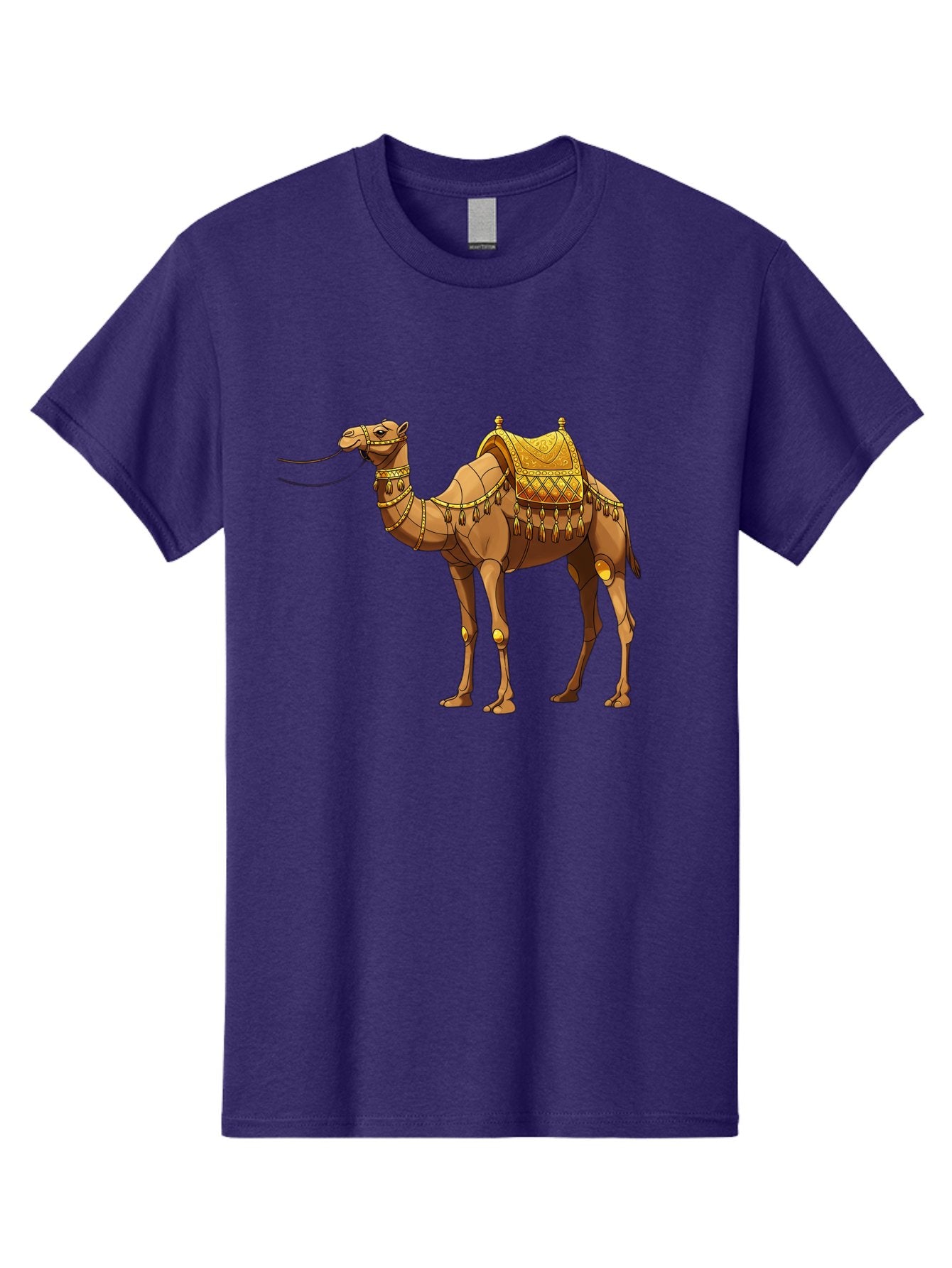 Golden-Camel-1 Men'S Graphic Tee, 100% Cotton, Comfortable Casual Summer Wear, Machine Washable, Vintage Camera, Old Camera, Antique Camera, Black Camera, Classic Photography, Photography Equipment, Nostalgic Device, Film Camera, Camera Art Bag546