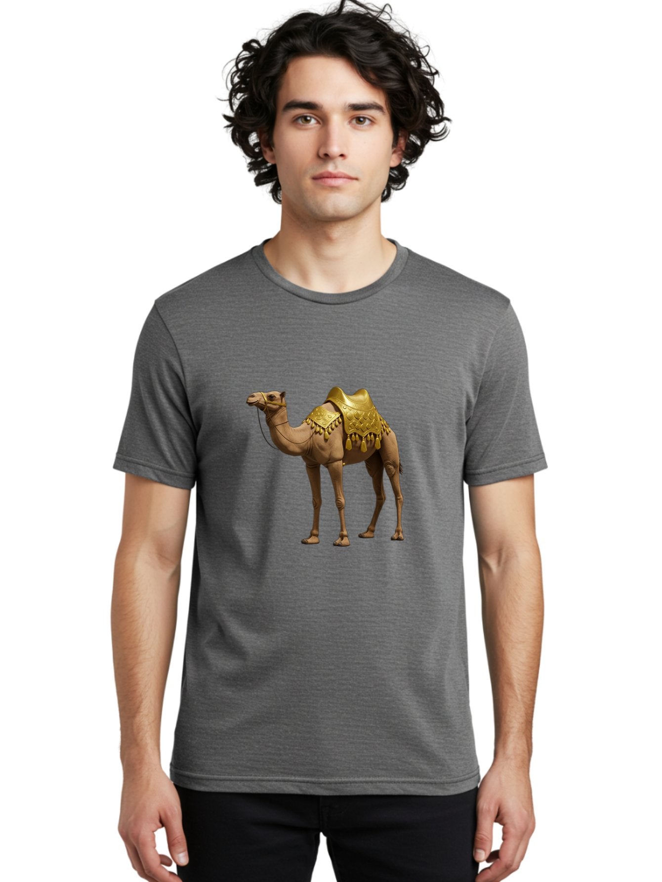 Golden-Camel Men'S Graphic Tee, 100% Cotton, Comfortable Casual Summer Wear, Machine Washable, Vintage Camera, Old Camera, Antique Camera, Black Camera, Classic Photography, Photography Equipment, Nostalgic Device, Film Camera, Camera Art Bag547 17