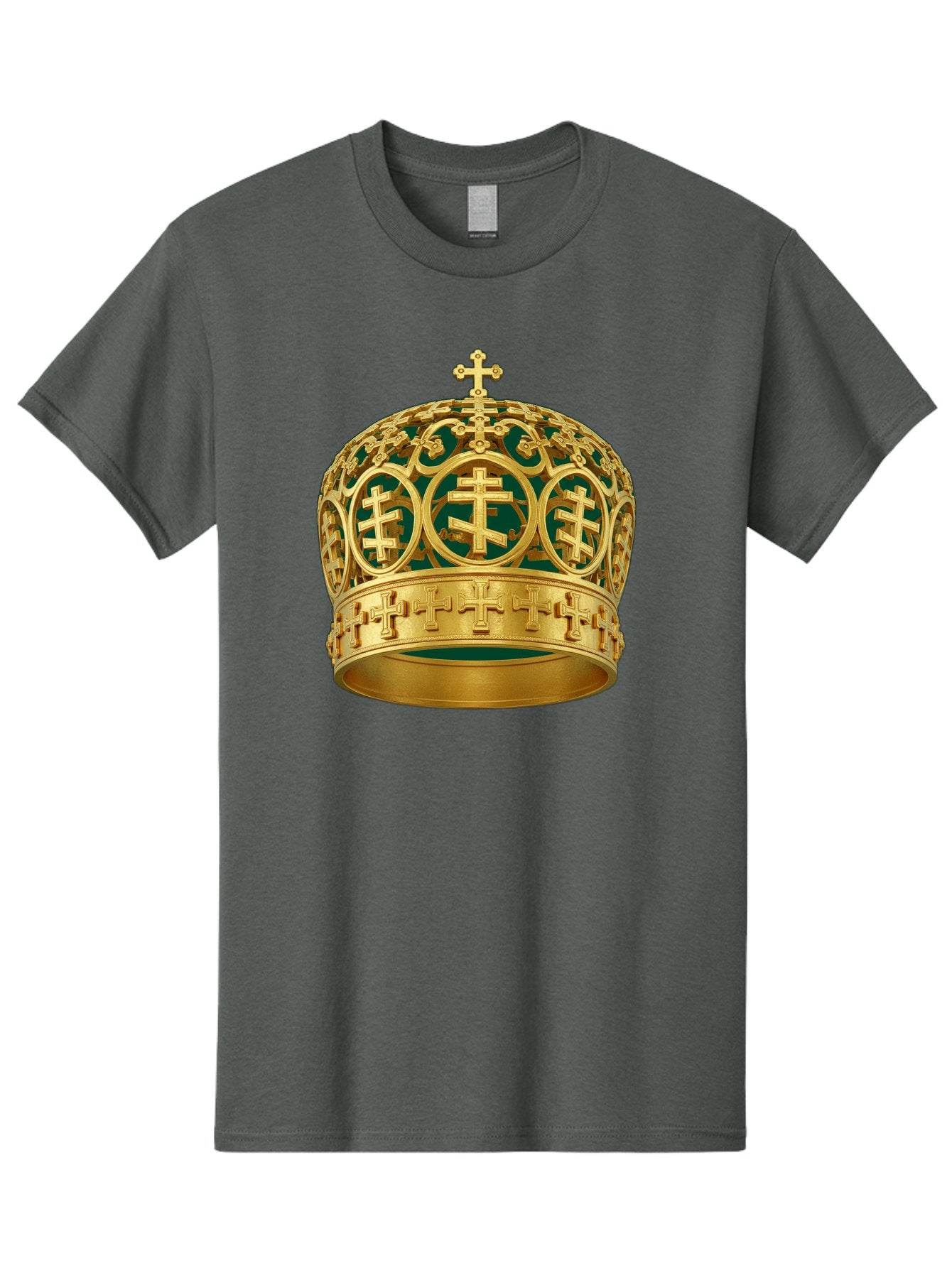 Golden-Cross-Crown Men'S Graphic Tee, 100% Cotton, Comfortable Casual Summer Wear, Machine Washable, Vintage Camera, Old Camera, Antique Camera, Black Camera, Classic Photography, Photography Equipment, Nostalgic Device, Film Camera, Bag549 6