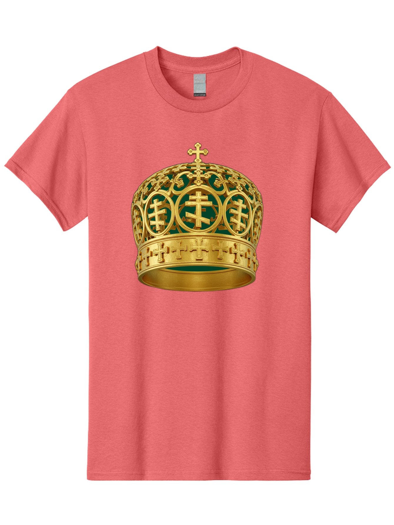 Golden-Cross-Crown Men'S Graphic Tee, 100% Cotton, Comfortable Casual Summer Wear, Machine Washable, Vintage Camera, Old Camera, Antique Camera, Black Camera, Classic Photography, Photography Equipment, Nostalgic Device, Film Camera, Bag549 3