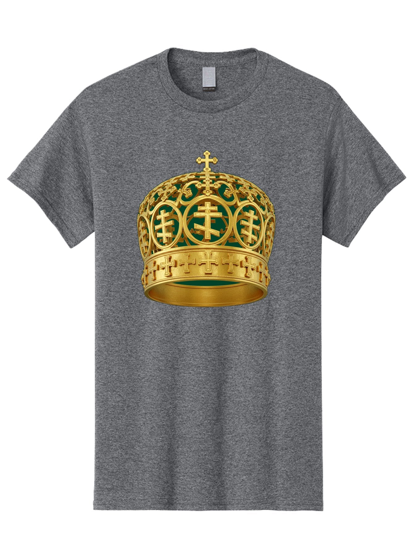 Golden-Cross-Crown Men'S Graphic Tee, 100% Cotton, Comfortable Casual Summer Wear, Machine Washable, Vintage Camera, Old Camera, Antique Camera, Black Camera, Classic Photography, Photography Equipment, Nostalgic Device, Film Camera, Bag549 15
