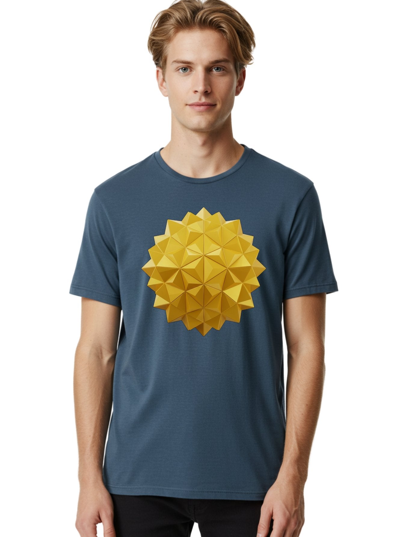Golden-Polyhedron-Orb Men'S Graphic Tee, 100% Cotton, Comfortable Casual Summer Wear, Machine Washable, Vintage Camera, Old Camera, Antique Camera, Black Camera, Classic Photography, Photography Equipment, Nostalgic Device, Film Camera, Bag553 17