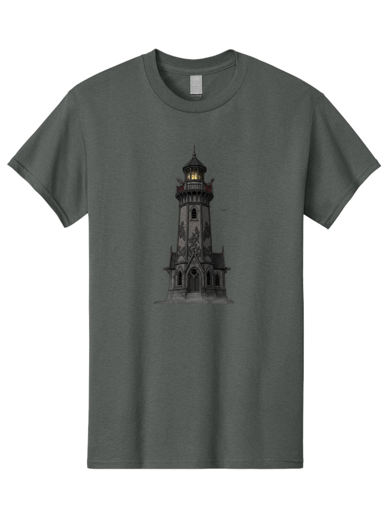 Gothic-Lighthouse Men'S Graphic Tee, 100% Cotton, Comfortable Casual Summer Wear, Machine Washable, Vintage Camera, Old Camera, Antique Camera, Black Camera, Classic Photography, Photography Equipment, Nostalgic Device, Film Camera, Camera Art Bag560 9