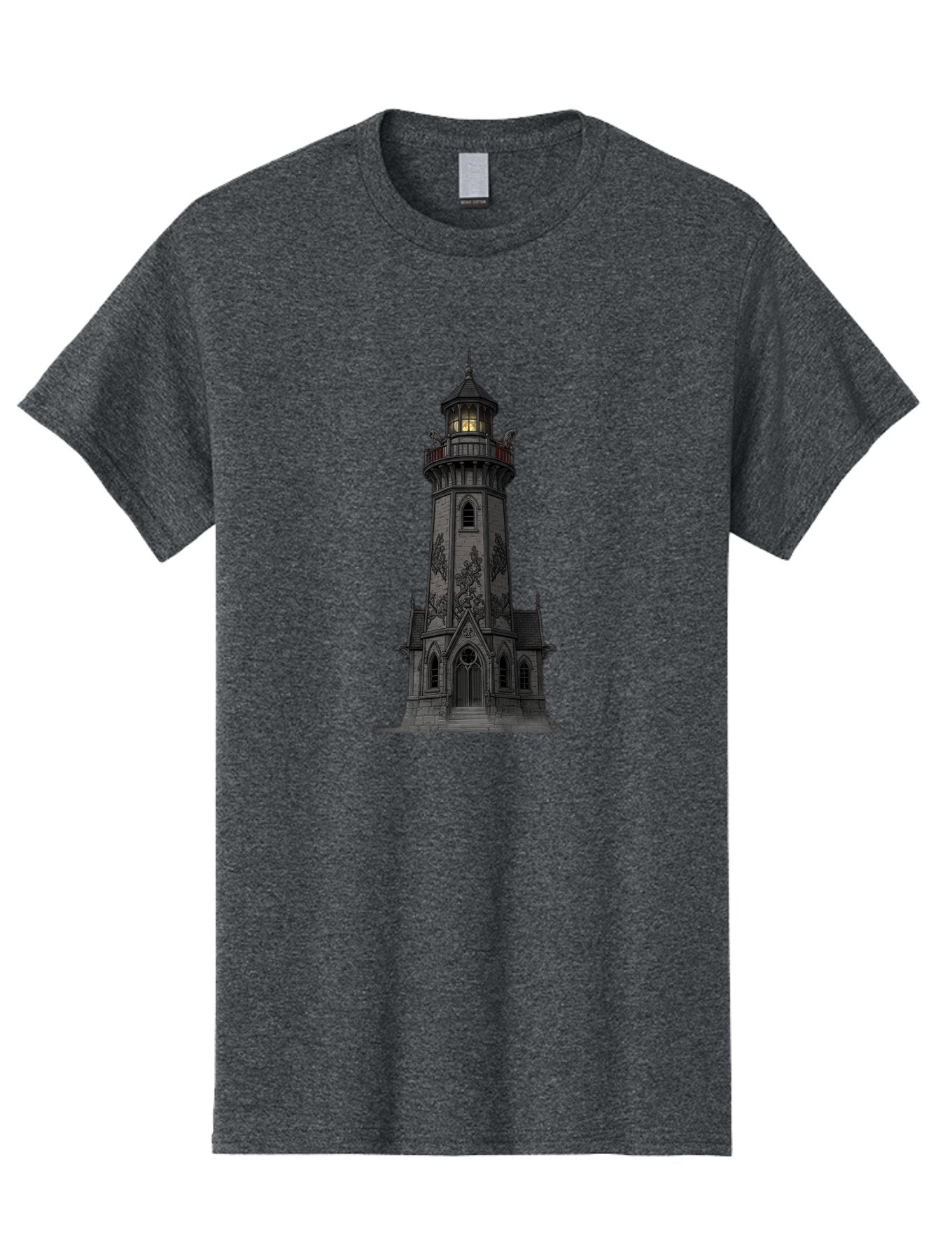 Gothic-Lighthouse Men'S Graphic Tee, 100% Cotton, Comfortable Casual Summer Wear, Machine Washable, Vintage Camera, Old Camera, Antique Camera, Black Camera, Classic Photography, Photography Equipment, Nostalgic Device, Film Camera, Camera Art Bag560 10