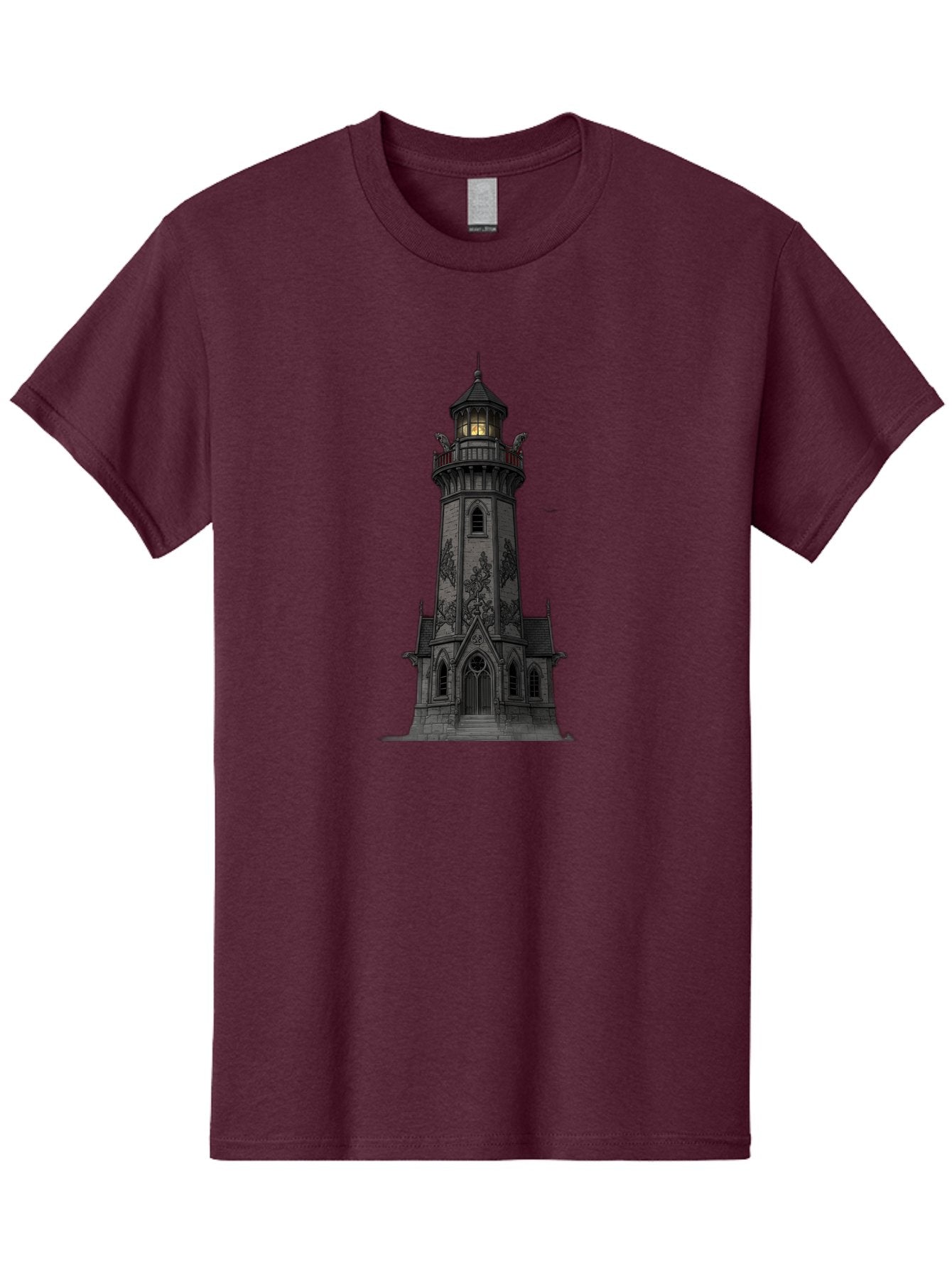 Gothic-Lighthouse Men'S Graphic Tee, 100% Cotton, Comfortable Casual Summer Wear, Machine Washable, Vintage Camera, Old Camera, Antique Camera, Black Camera, Classic Photography, Photography Equipment, Nostalgic Device, Film Camera, Camera Art Bag560 7