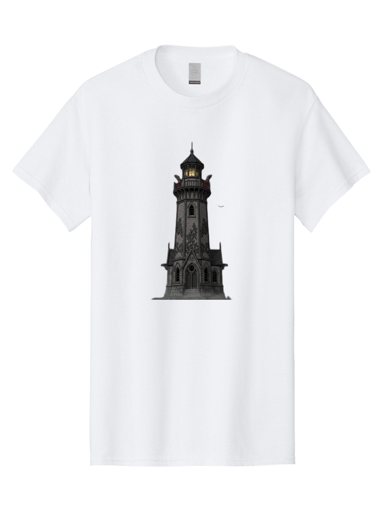 Gothic-Lighthouse Men'S Graphic Tee, 100% Cotton, Comfortable Casual Summer Wear, Machine Washable, Vintage Camera, Old Camera, Antique Camera, Black Camera, Classic Photography, Photography Equipment, Nostalgic Device, Film Camera, Camera Art Bag560 11