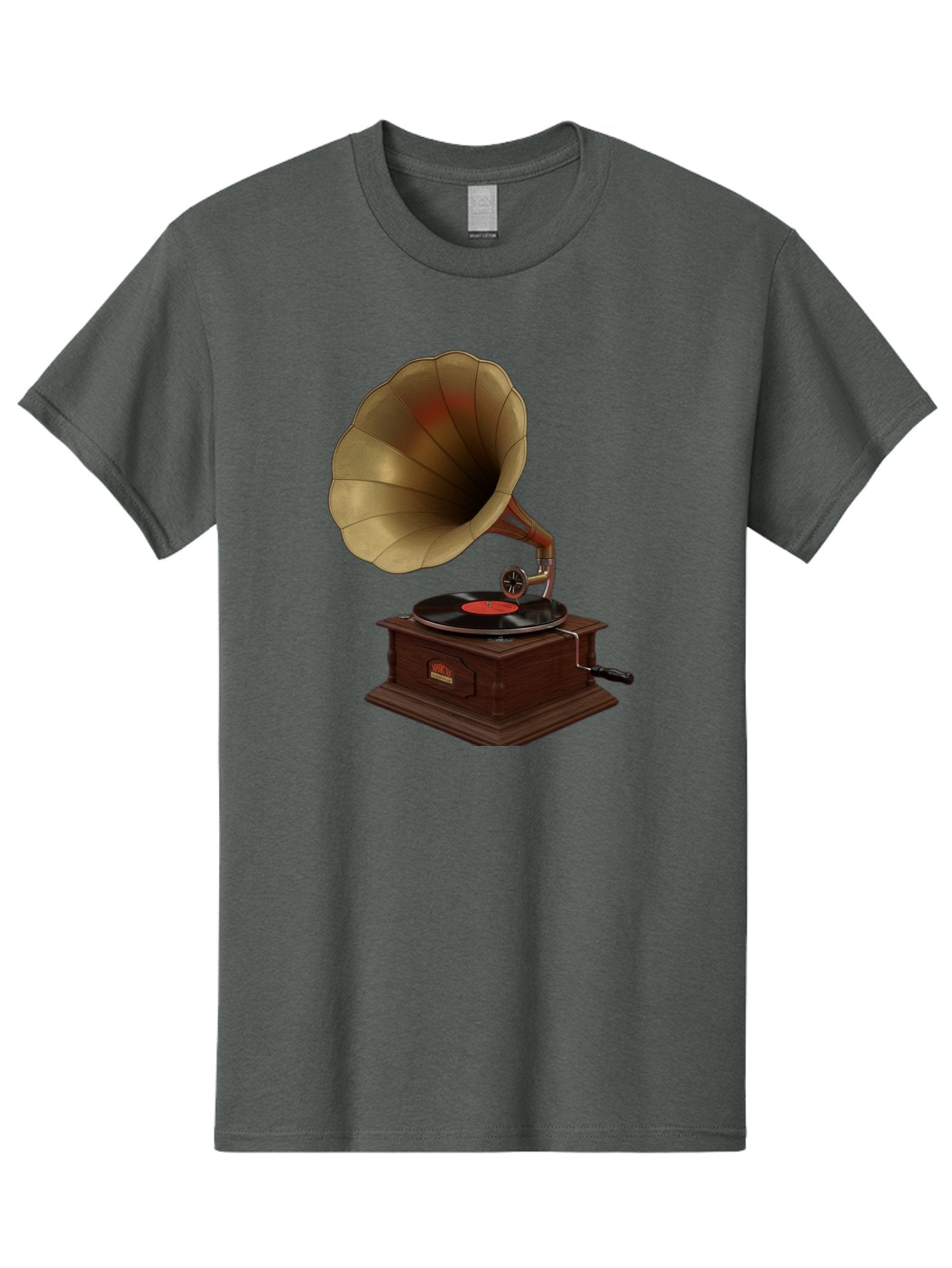 Gramophone Men'S Graphic Tee, 100% Cotton, Comfortable Casual Summer Wear, Machine Washable, Vintage Camera, Old Camera, Antique Camera, Black Camera, Classic Photography, Photography Equipment, Nostalgic Device, Film Camera, Camera Art Bag563 12