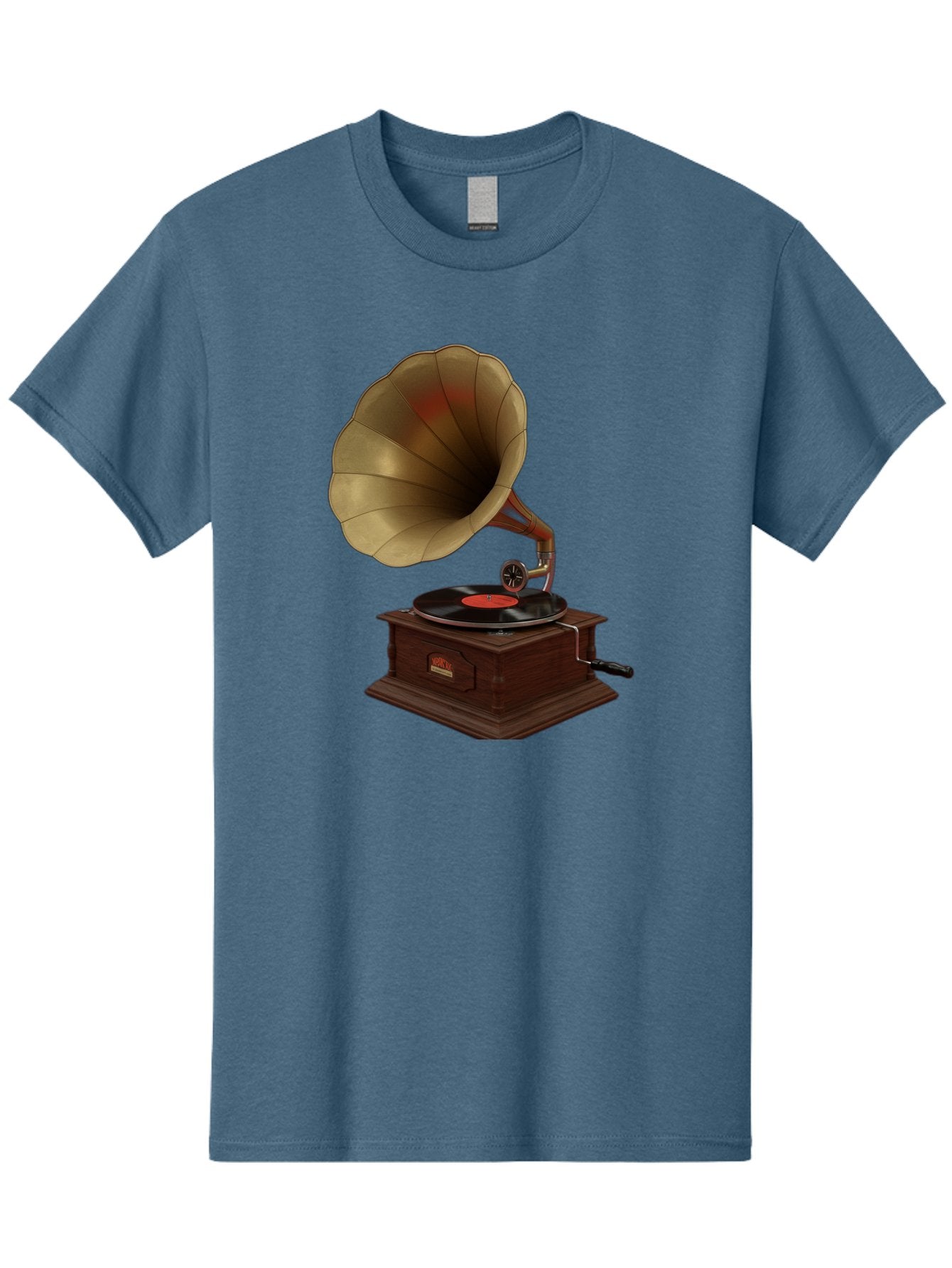 Gramophone Men'S Graphic Tee, 100% Cotton, Comfortable Casual Summer Wear, Machine Washable, Vintage Camera, Old Camera, Antique Camera, Black Camera, Classic Photography, Photography Equipment, Nostalgic Device, Film Camera, Camera Art Bag563 9