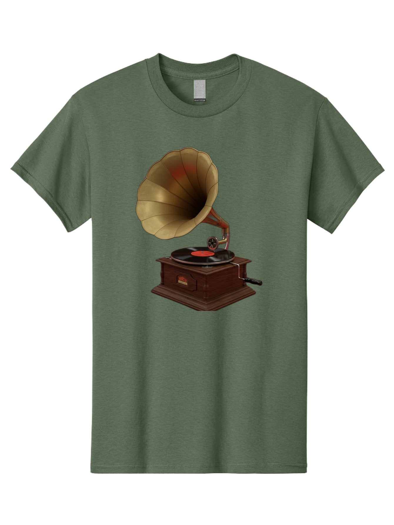 Gramophone Men'S Graphic Tee, 100% Cotton, Comfortable Casual Summer Wear, Machine Washable, Vintage Camera, Old Camera, Antique Camera, Black Camera, Classic Photography, Photography Equipment, Nostalgic Device, Film Camera, Camera Art Bag563 3