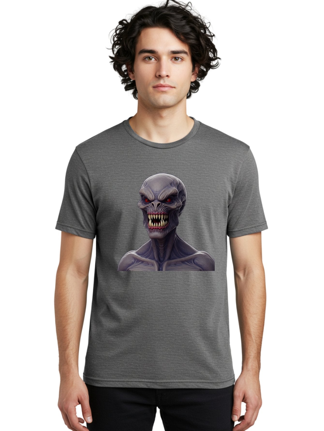 Gray-Alien Men'S Graphic Tee, 100% Cotton, Comfortable Casual Summer Wear, Machine Washable, Vintage Camera, Old Camera, Antique Camera, Black Camera, Classic Photography, Photography Equipment, Nostalgic Device, Film Camera, Camera Art Bag564 21