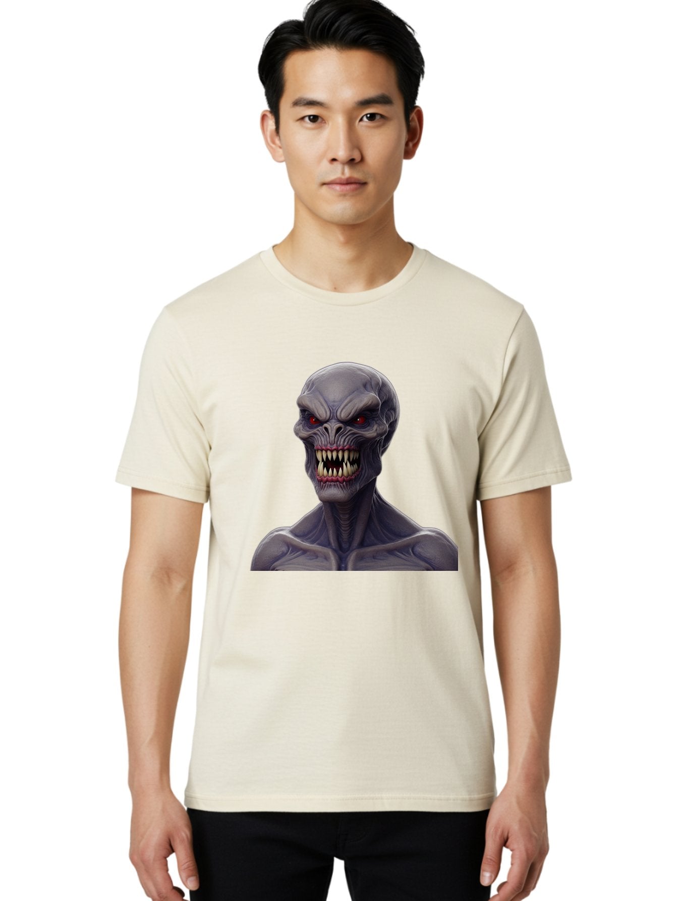 Gray-Alien Men'S Graphic Tee, 100% Cotton, Comfortable Casual Summer Wear, Machine Washable, Vintage Camera, Old Camera, Antique Camera, Black Camera, Classic Photography, Photography Equipment, Nostalgic Device, Film Camera, Camera Art Bag564 26