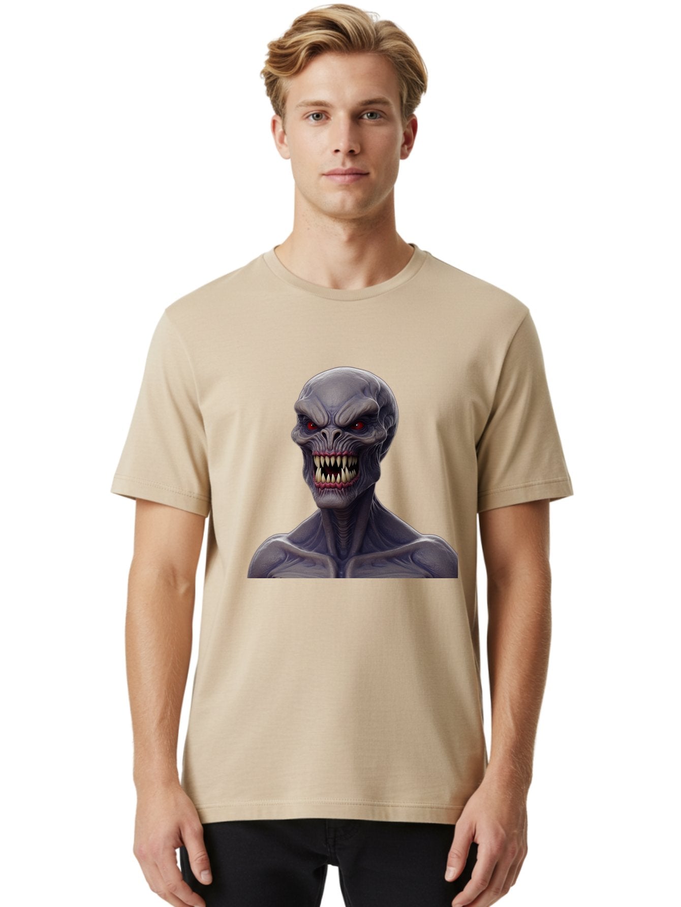 Gray-Alien Men'S Graphic Tee, 100% Cotton, Comfortable Casual Summer Wear, Machine Washable, Vintage Camera, Old Camera, Antique Camera, Black Camera, Classic Photography, Photography Equipment, Nostalgic Device, Film Camera, Camera Art Bag564 24