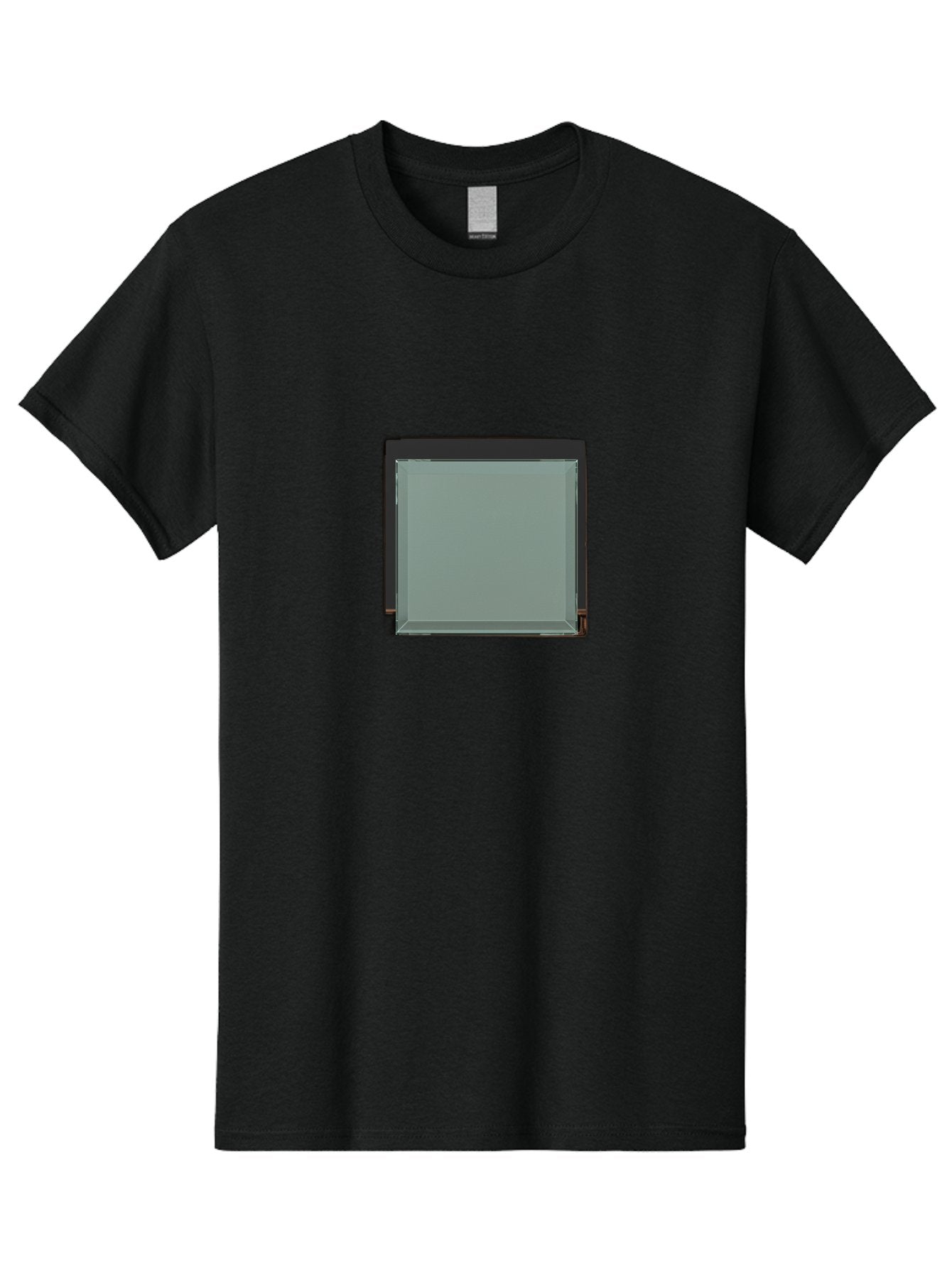 Gray-Square-Icon Men'S Graphic Tee, 100% Cotton, Comfortable Casual Summer Wear, Machine Washable, Vintage Camera, Old Camera, Antique Camera, Black Camera, Classic Photography, Photography Equipment, Nostalgic Device, Film Camera, Camera Art Bag566 15