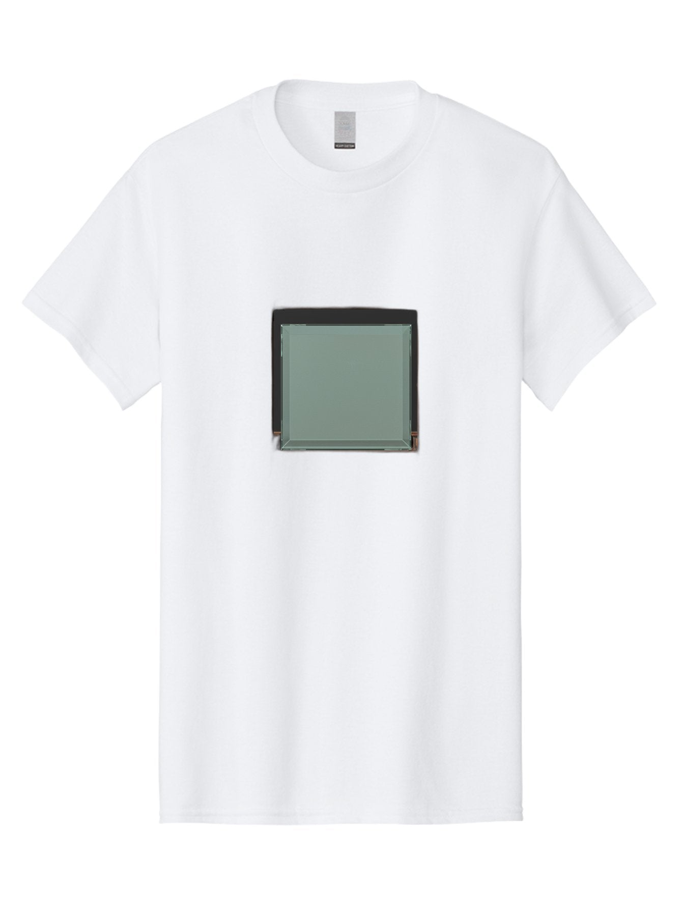 Gray-Square-Icon Men'S Graphic Tee, 100% Cotton, Comfortable Casual Summer Wear, Machine Washable, Vintage Camera, Old Camera, Antique Camera, Black Camera, Classic Photography, Photography Equipment, Nostalgic Device, Film Camera, Camera Art Bag566 6